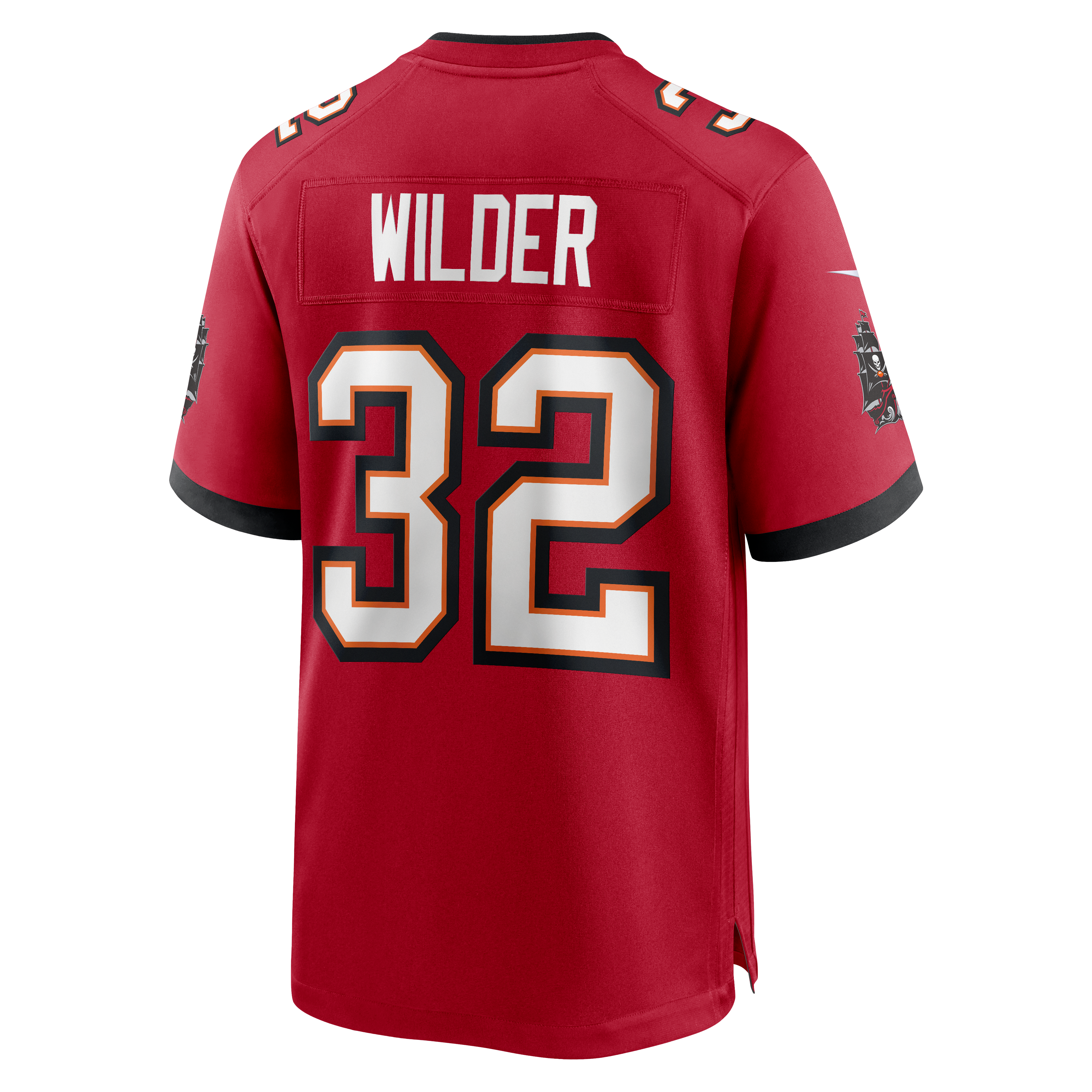 James Wilder Retired Tampa Bay Buccaneers Player Jersey Red NFL Football Fan Wear
