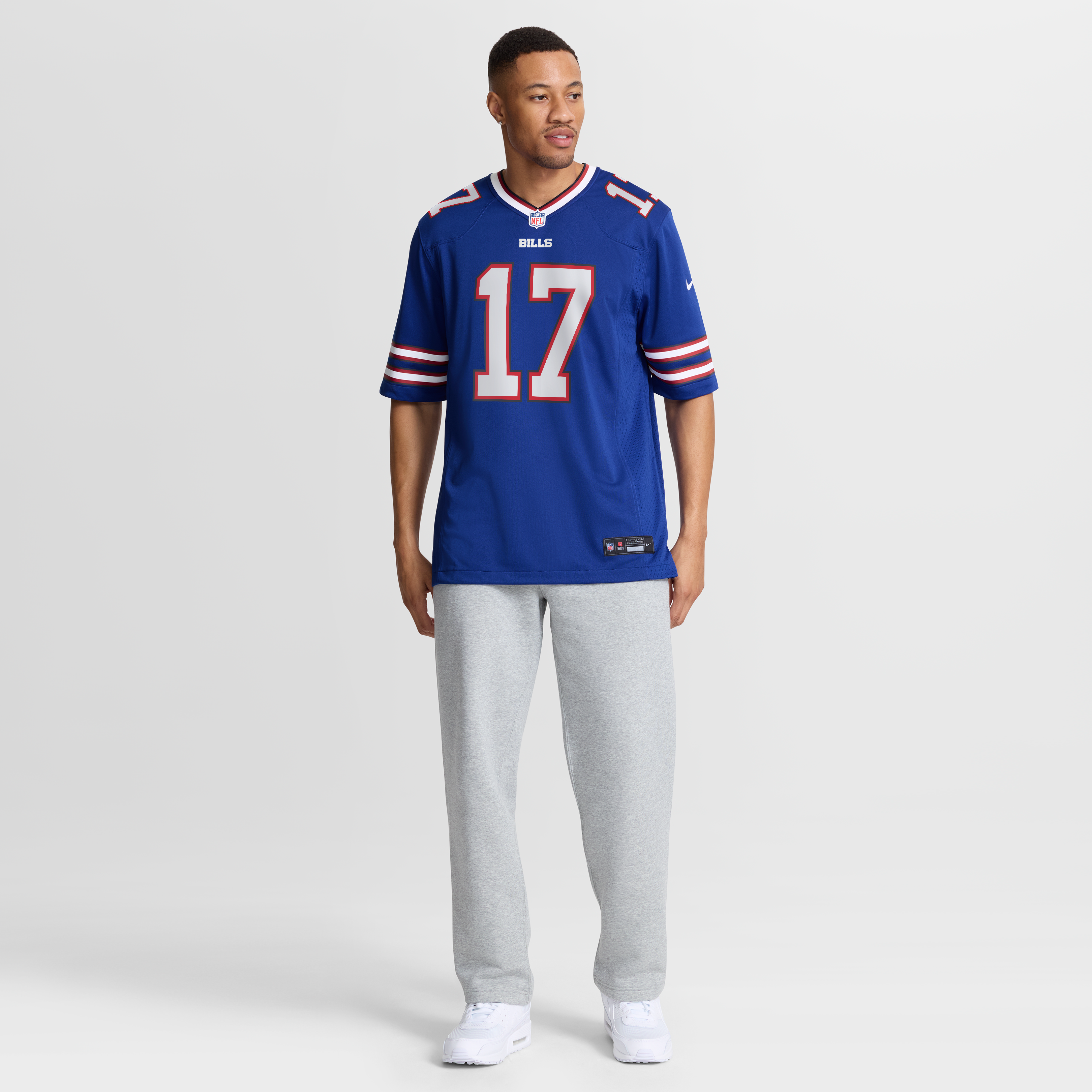 Josh Allen Buffalo Bills Player Jersey Royal NFL Football Fan Wear