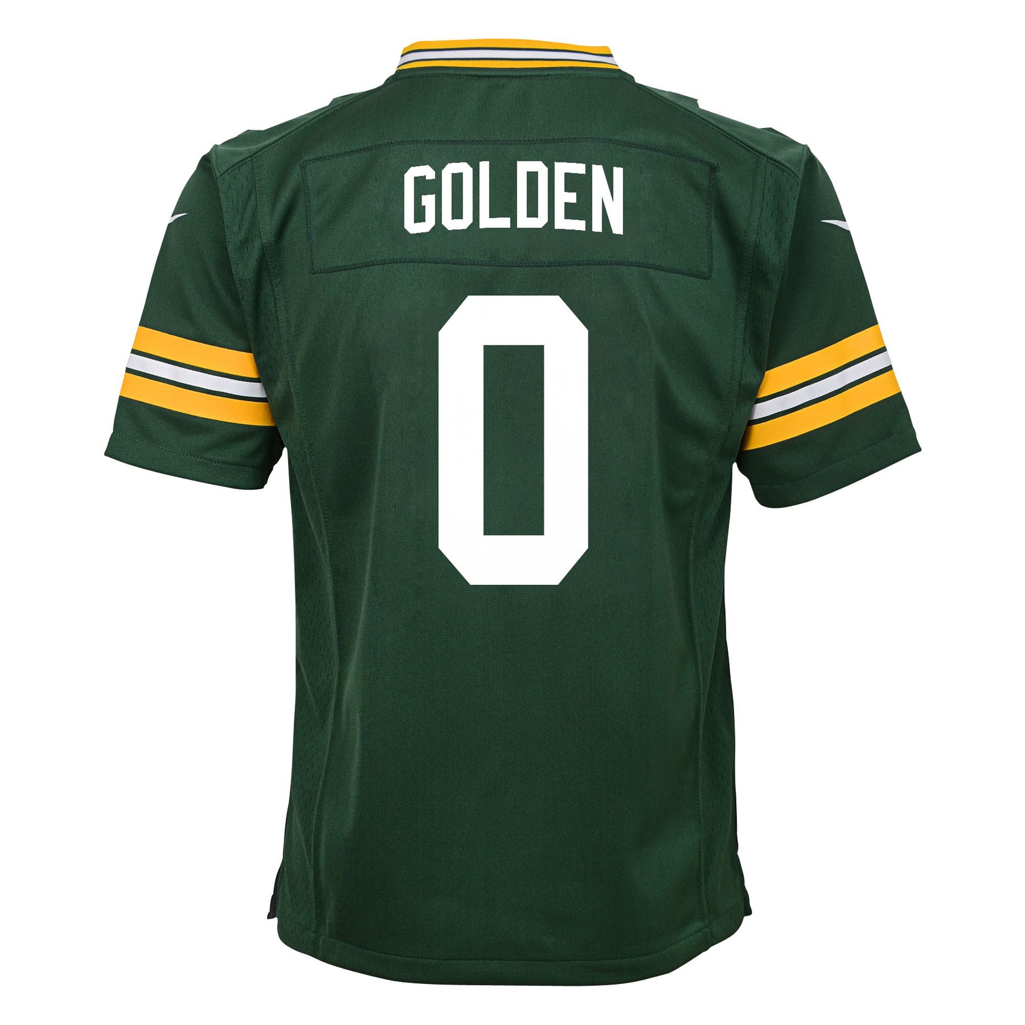 Matthew Golden Green Bay Packers Game Jersey Green NFL Football Fan Wear Matthew Golden