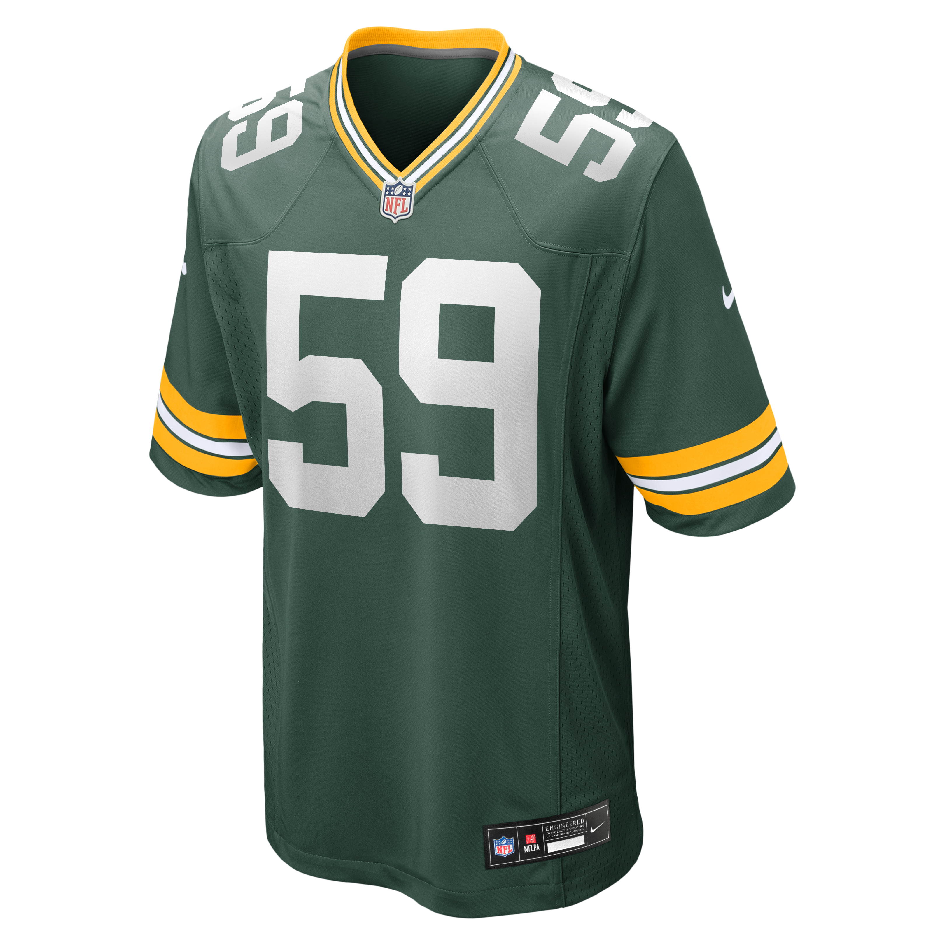 Ty'Ron Hopper Green Bay Packers Game Jersey Green NFL Football Fan Wear