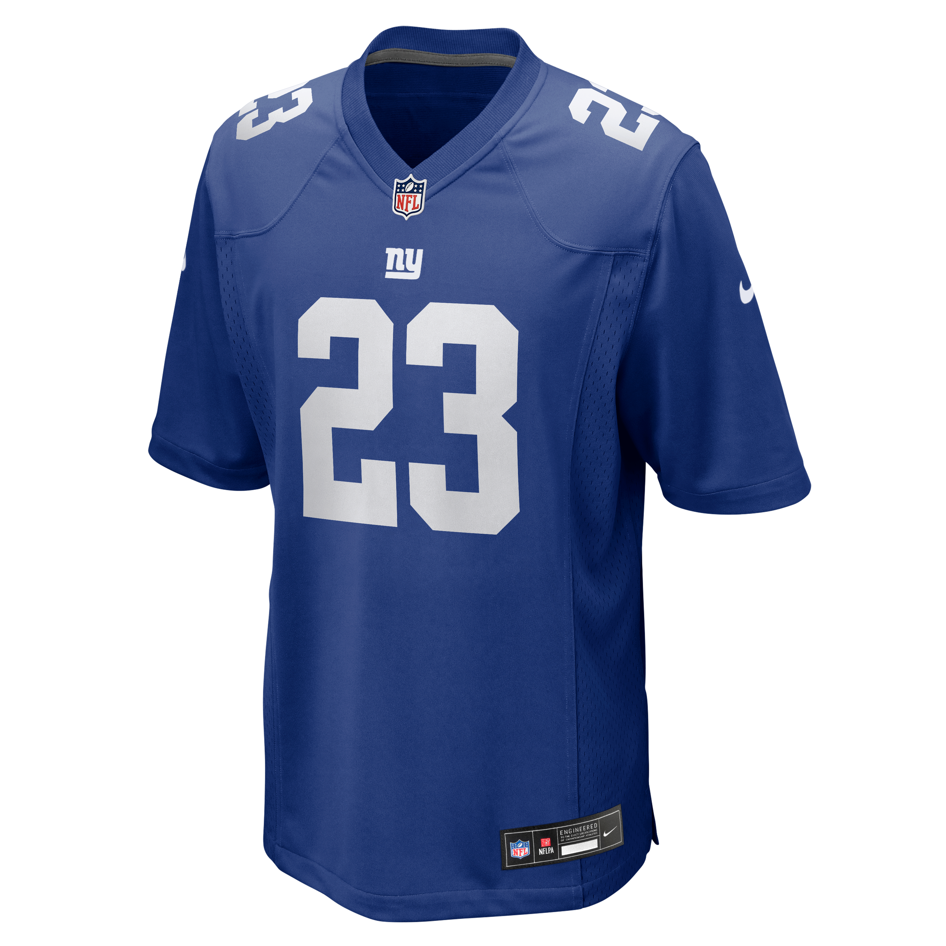 Najee Harris New York Giants Game Jersey Royal NFL Football Fan Wear