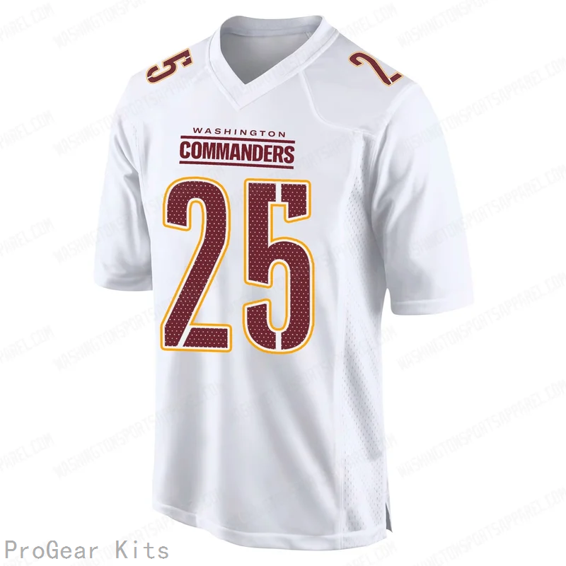 Nick Cross Tundra Washington Commanders Game Jersey No.25 White NFL Football Fan Wear