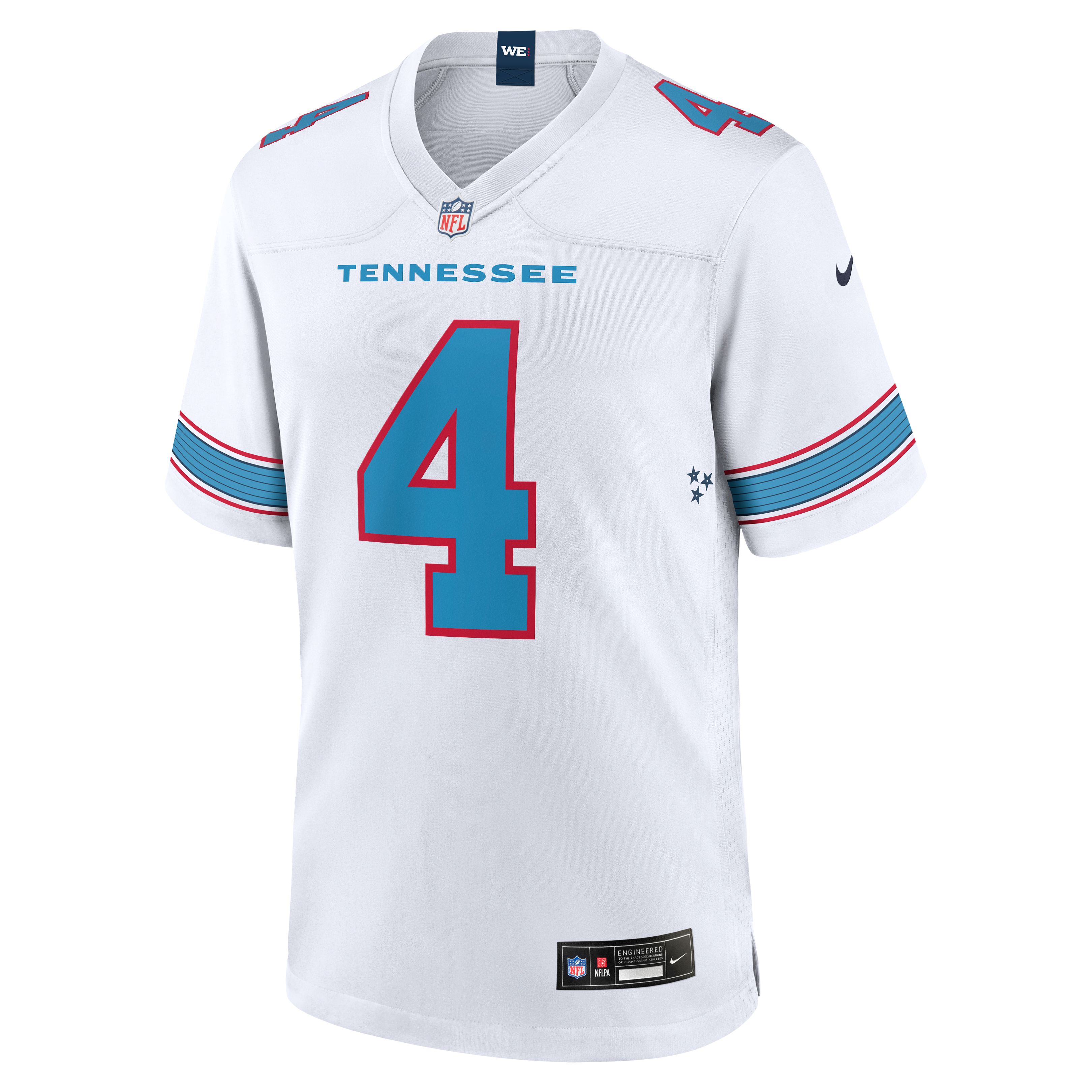 Wan'Dale Robinson Tennessee Titans Game Jersey White NFL Football Fan Wear