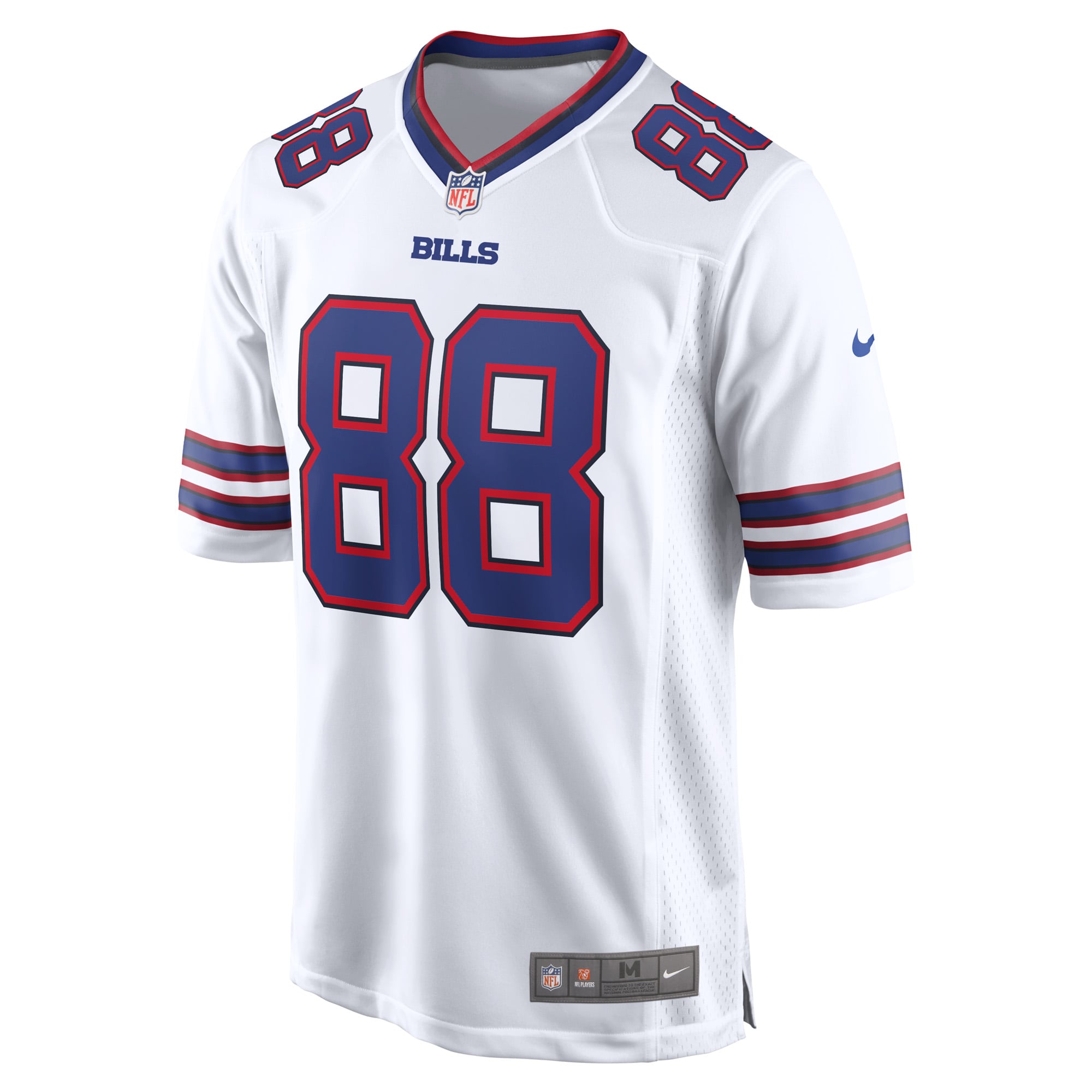 Dawson Knox Buffalo Bills Away Jersey White NFL Football Fan Wear Dawson Knox