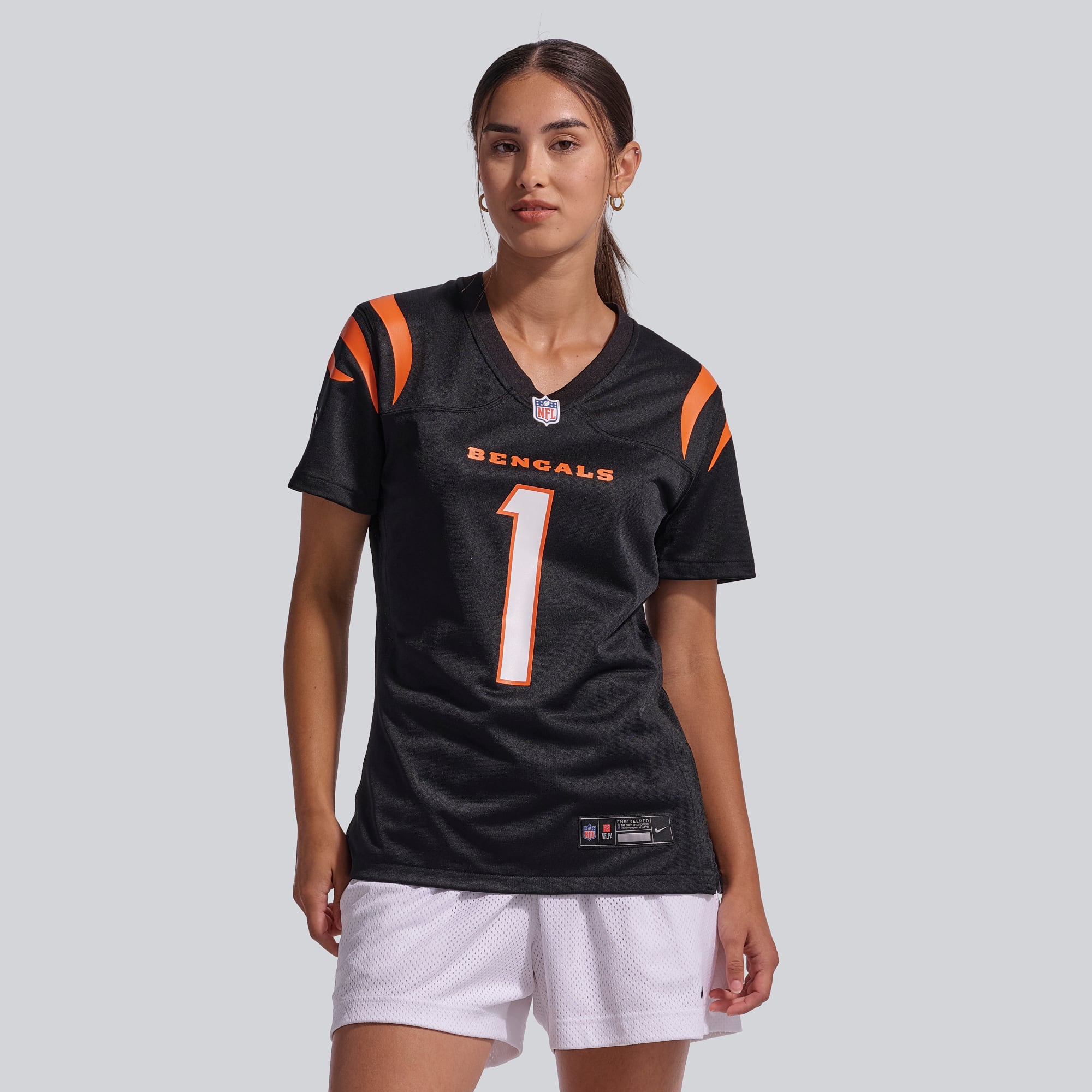 Ja'Marr Chase Cincinnati Bengals Player Jersey Black NFL Football Fan Wear
