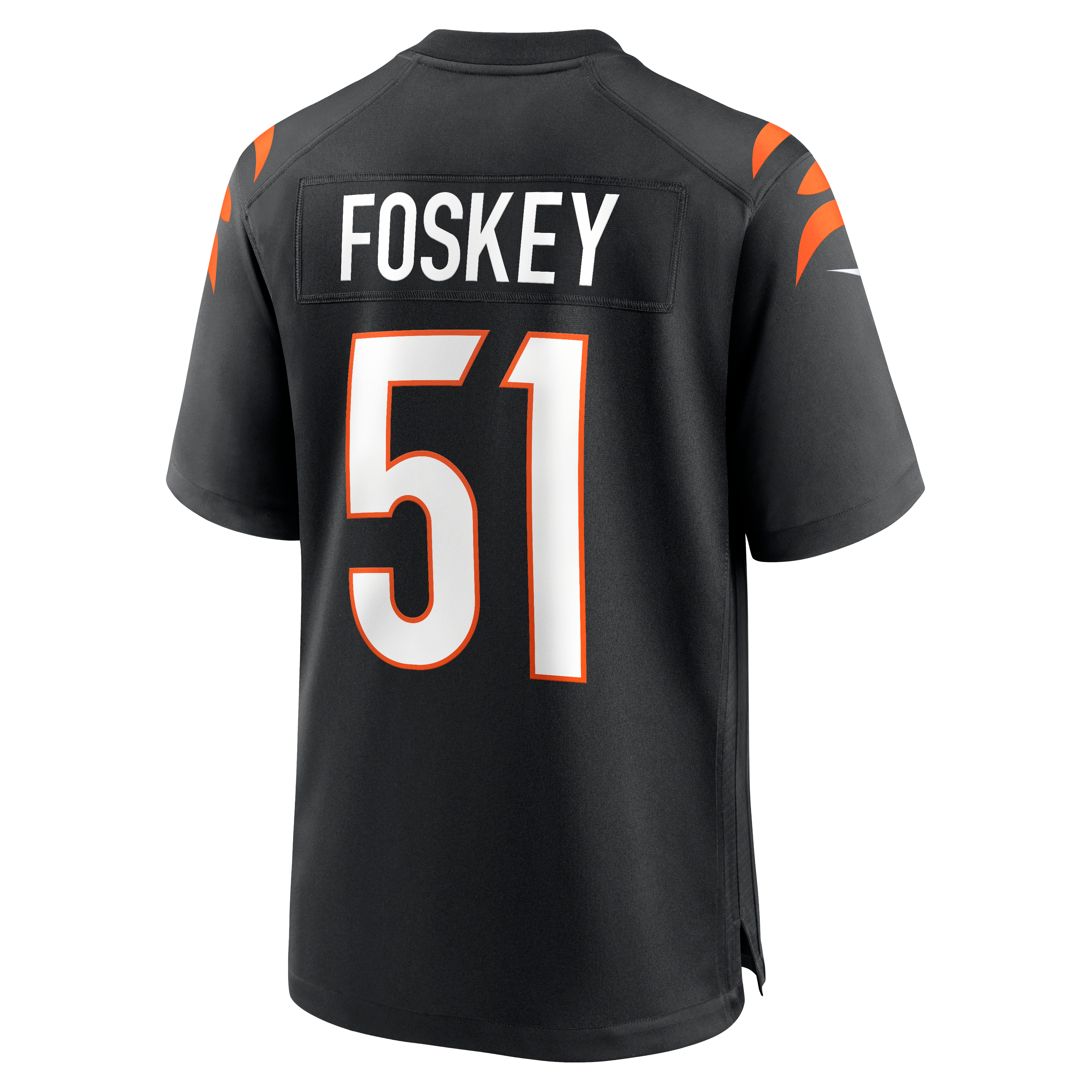 Isaiah Foskey Cincinnati Bengals Game Jersey Black NFL Football Fan Wear Isaiah Foskey