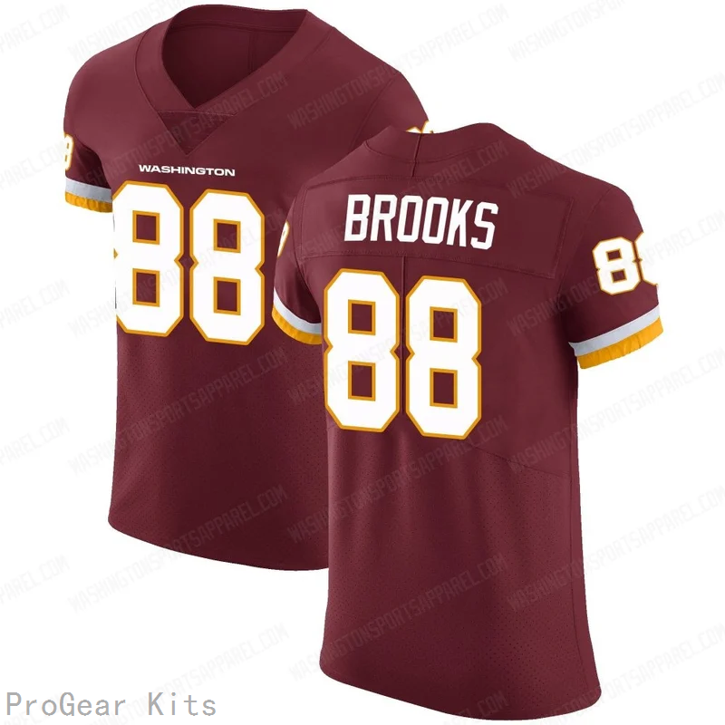 Ja'Corey Brooks Washington Commanders Game Jersey No.88 Burgundy NFL Football Fan Wear