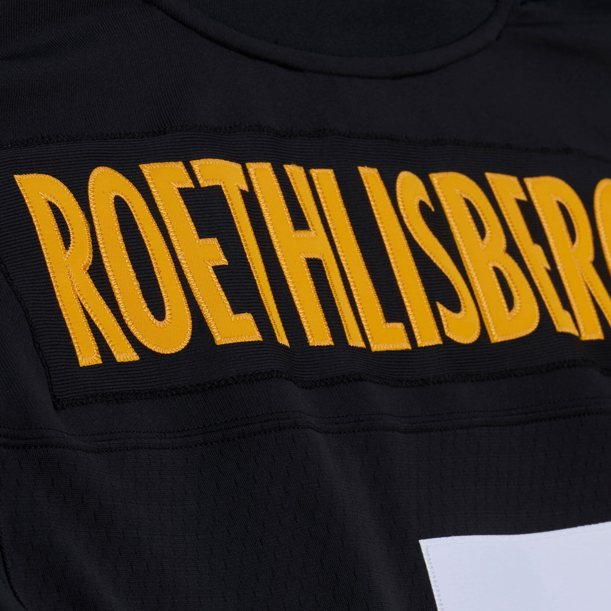 Ben Roethlisberger Pittsburgh Steelers Replica Jersey Black NFL Football Fan Wear Ben Roethlisberger