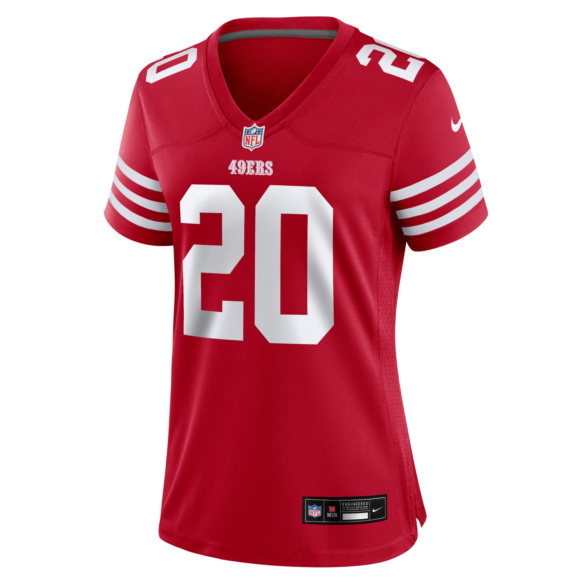 Upton Stout San Francisco 49ers Game Jersey Scarlet NFL Football Fan Wear