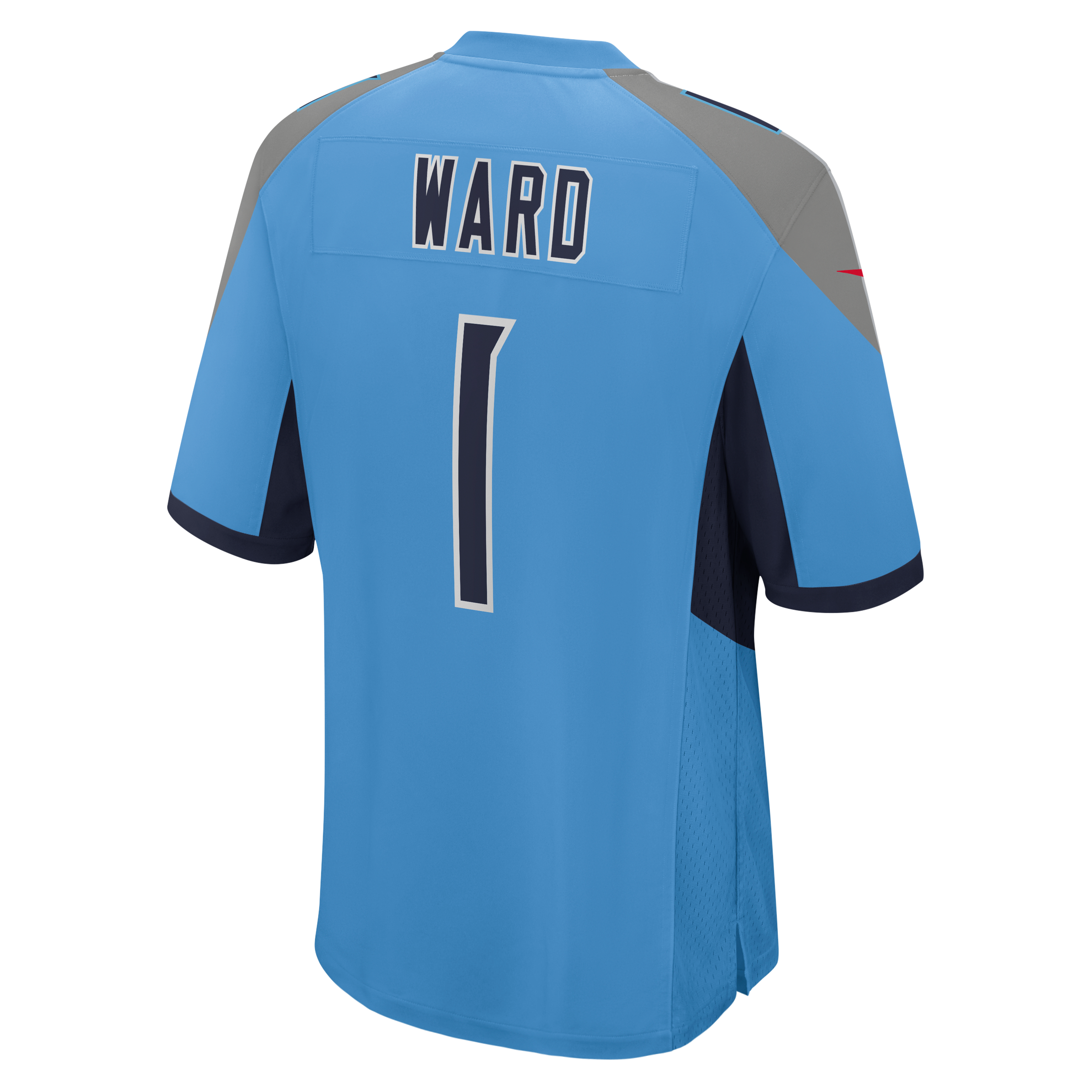 Cameron Ward Tennessee Titans Game Jersey Light Blue NFL Football Fan Wear Cameron Ward