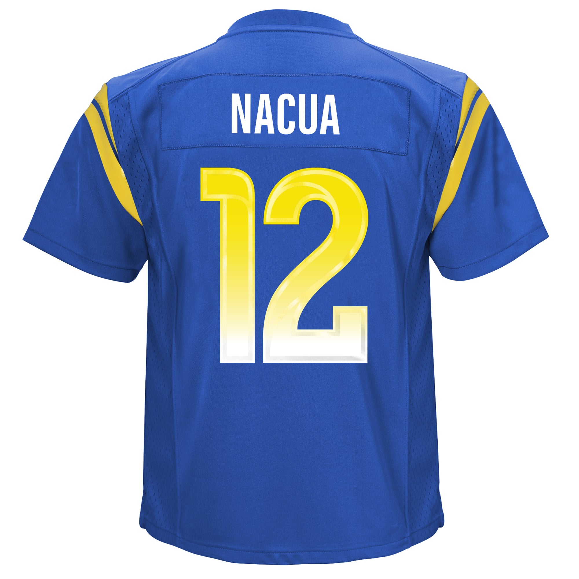 Puka Nacua Los Angeles Rams Game Jersey Royal NFL Football Fan Wear Puka Nacua