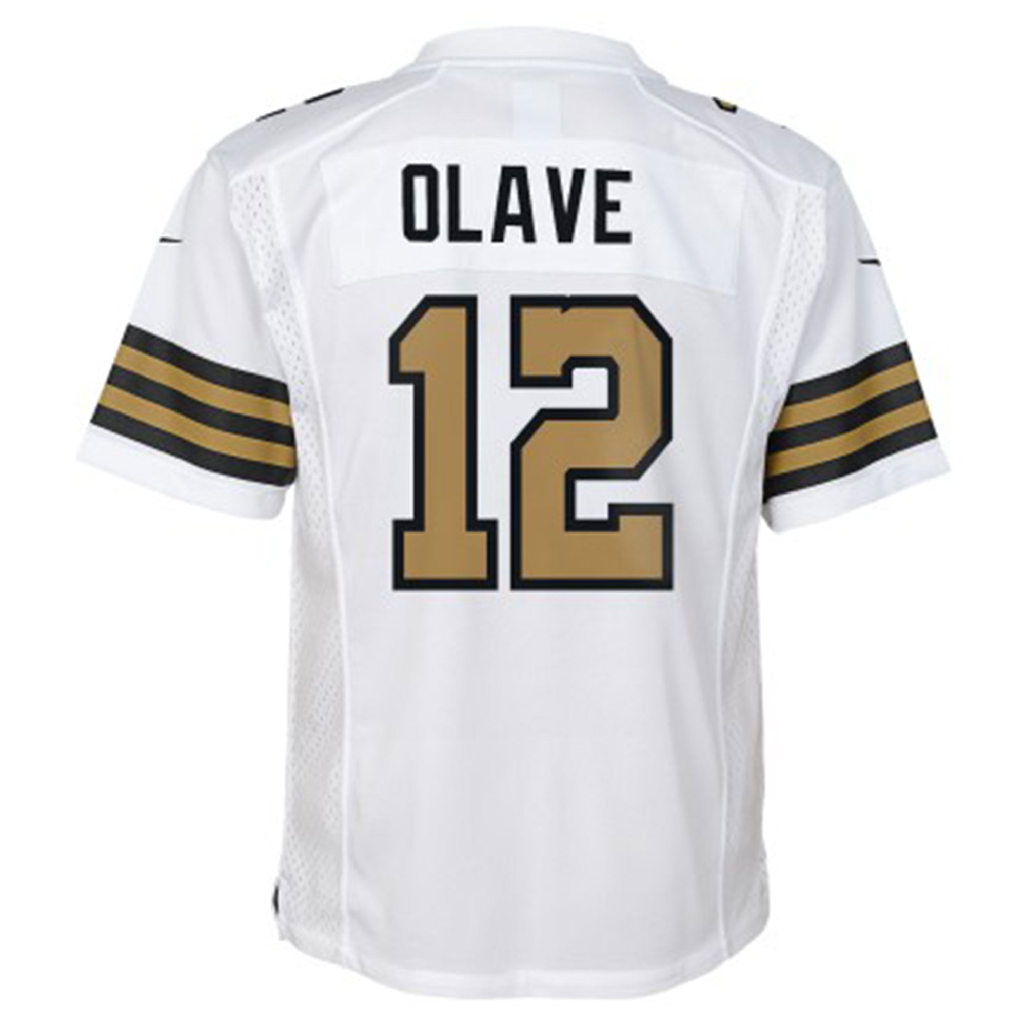 Chris Olave New Orleans Saints Game Jersey White NFL Football Fan Wear