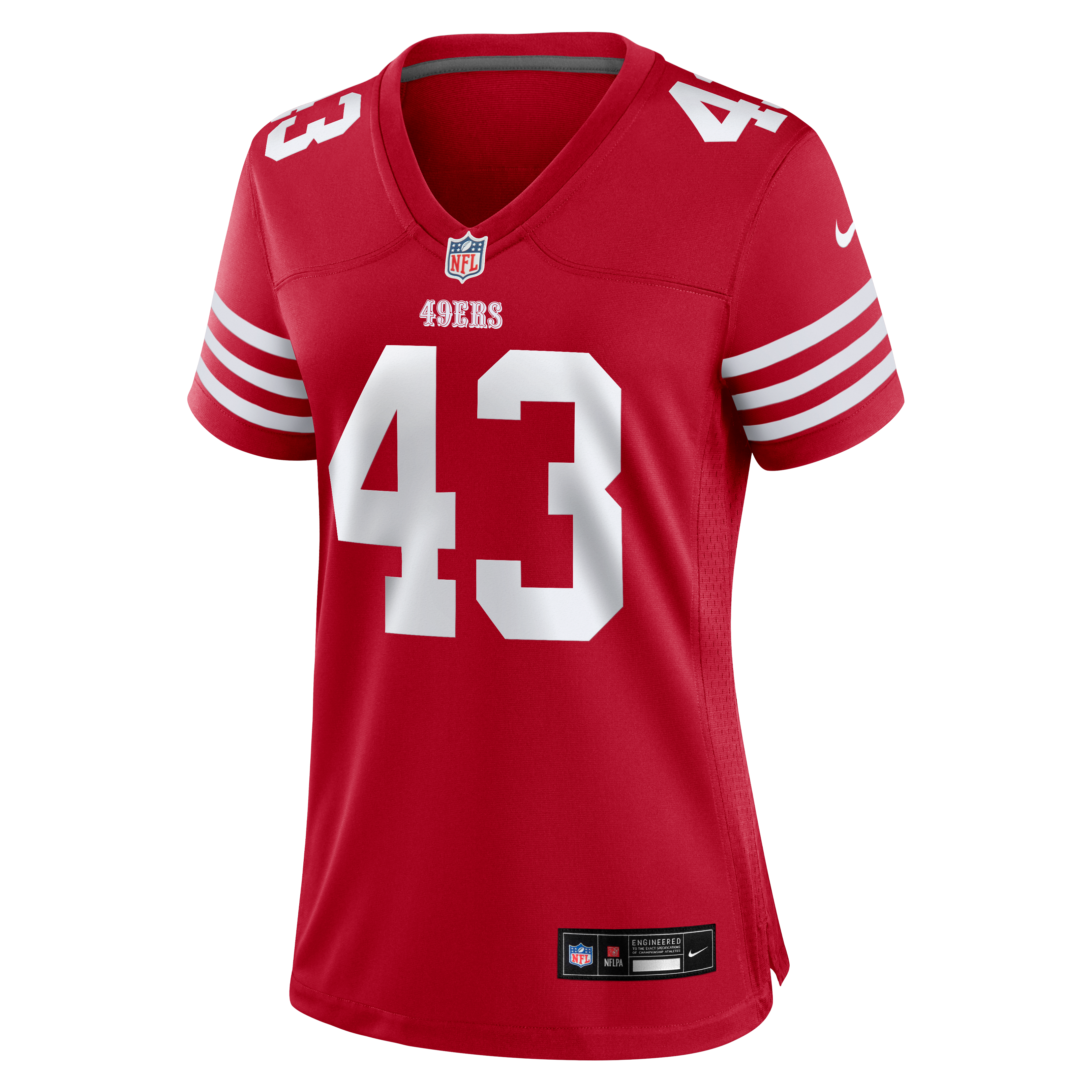 Eric Kendricks San Francisco 49ers Game Jersey Scarlet NFL Football Fan Wear