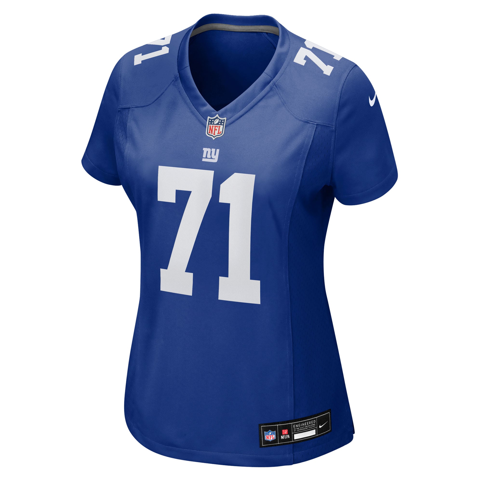 Marcus Mbow New York Giants Game Jersey Royal NFL Football Fan Wear Marcus Mbow
