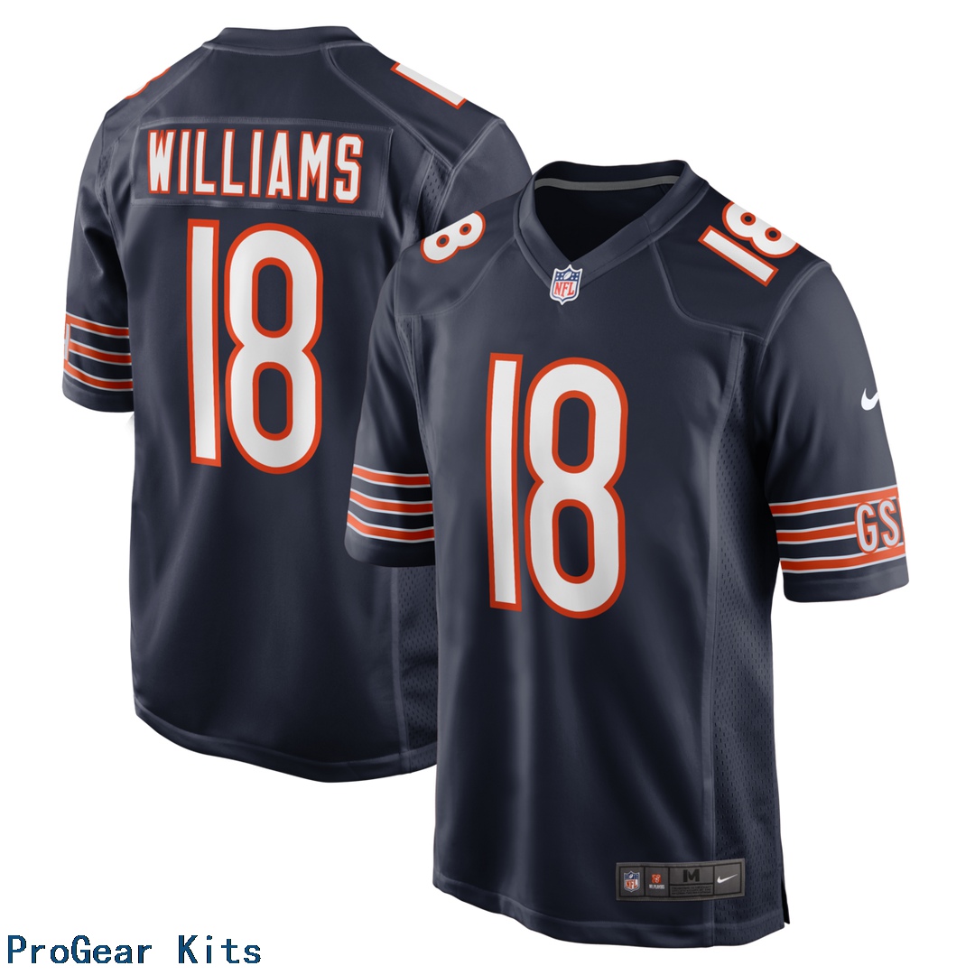 Caleb Williams Chicago Bears Game Jersey NFL Football Fan Wear