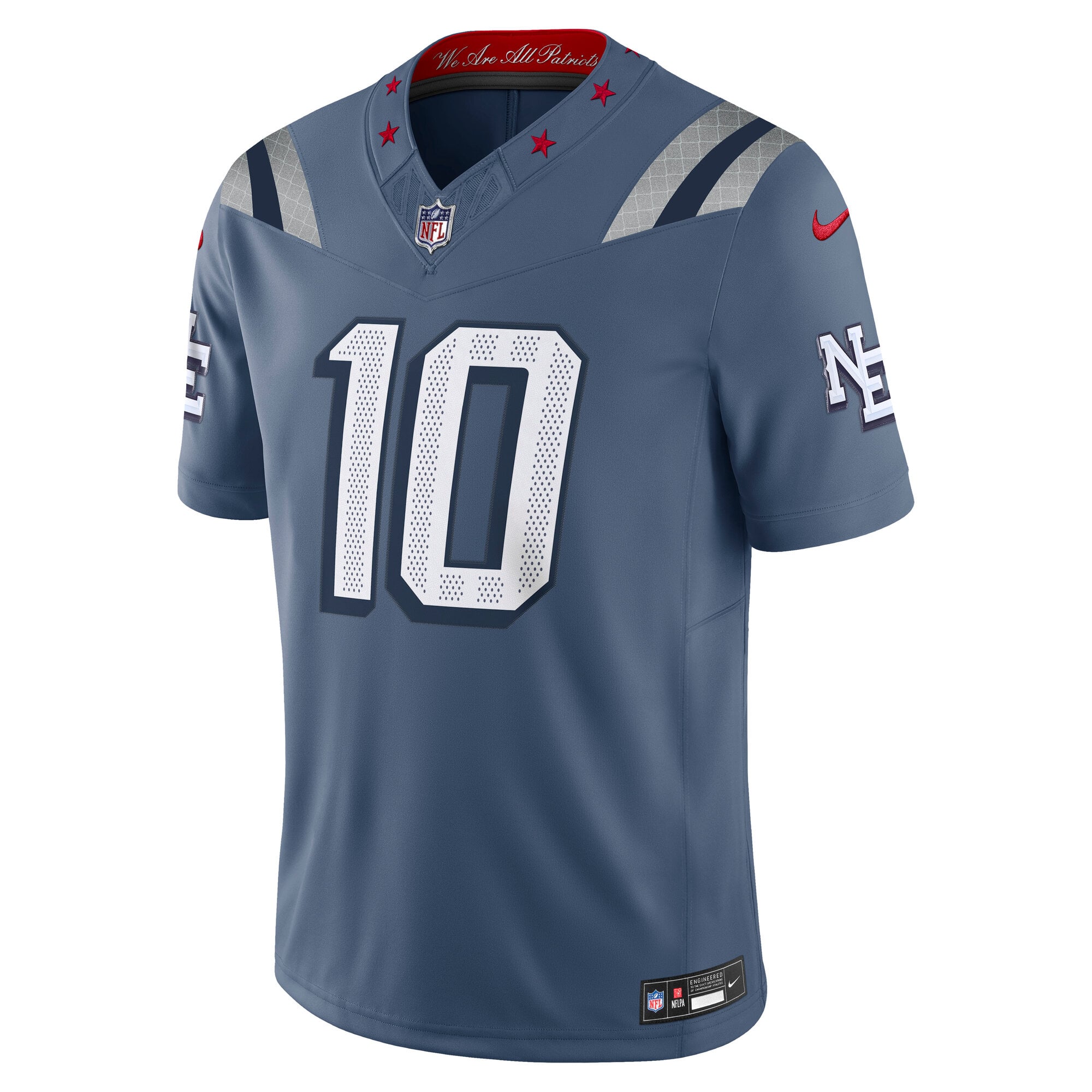 Drake Maye New England Patriots Limited Jersey Blue NFL Football Fan Wear