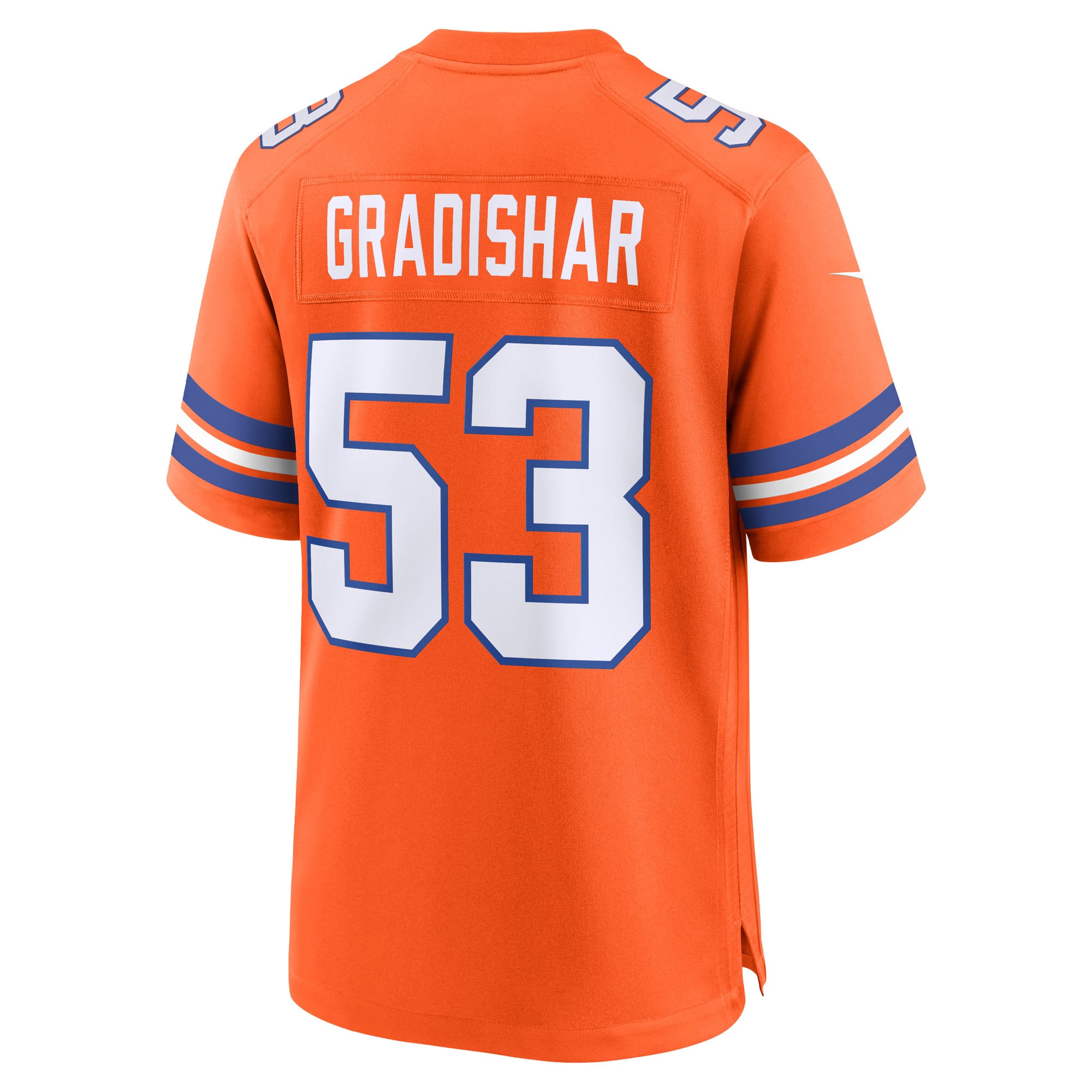 Randy Gradishar Retired Denver Broncos Game Jersey Orange NFL Football Fan Wear