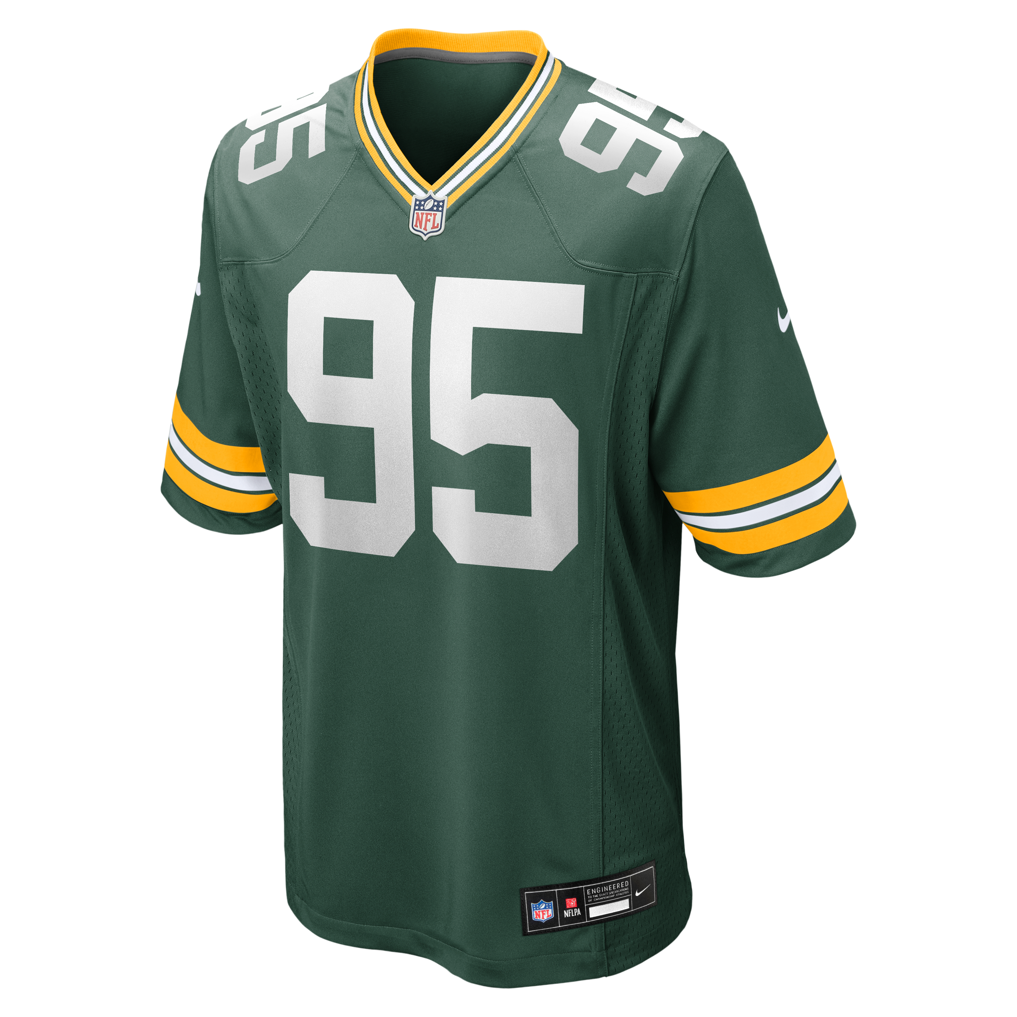 Devonte Wyatt Green Bay Packers Game Jersey Green NFL Football Fan Wear