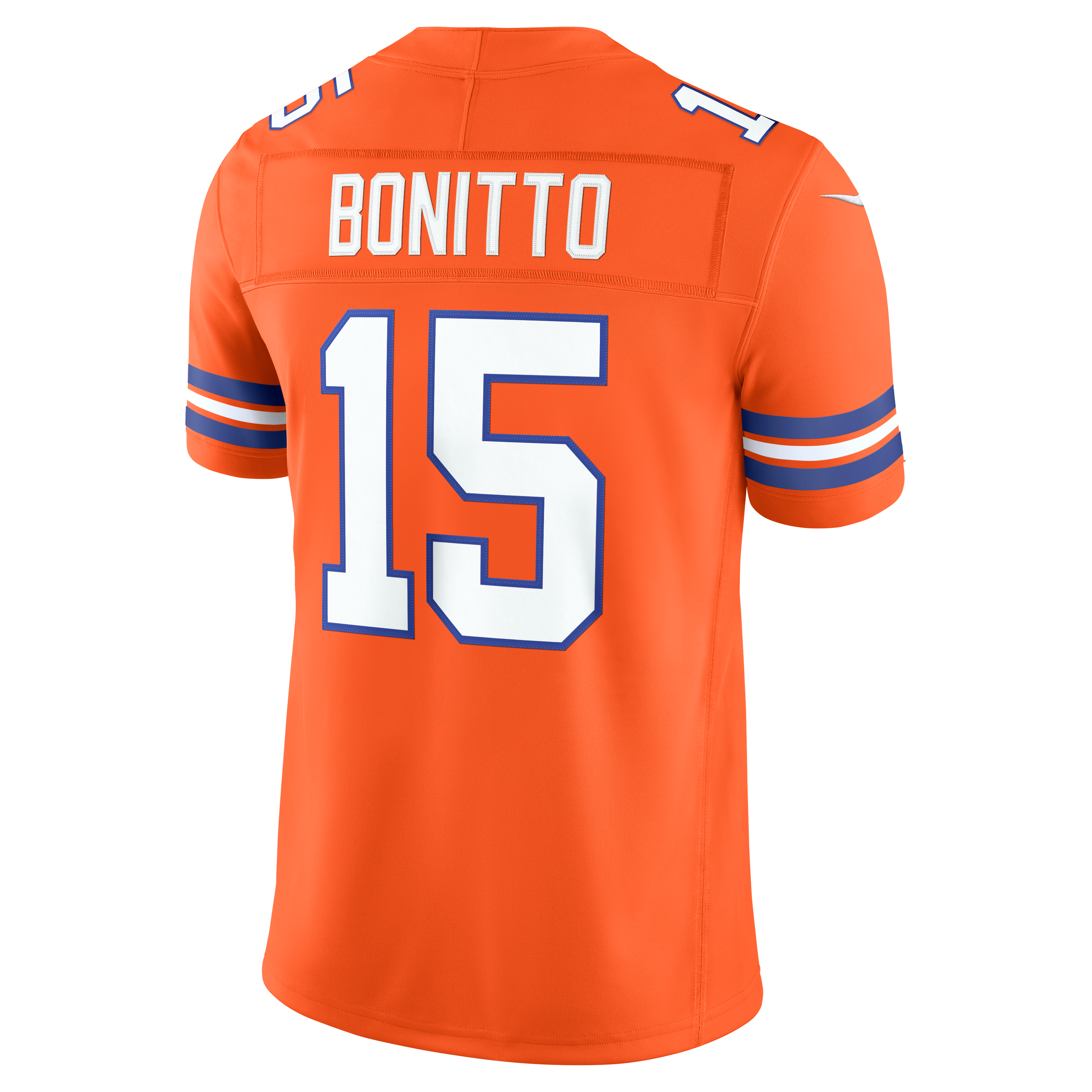 Nik Bonitto Denver Broncos Alternate Jersey Orange NFL Football Fan Wear Nik Bonitto
