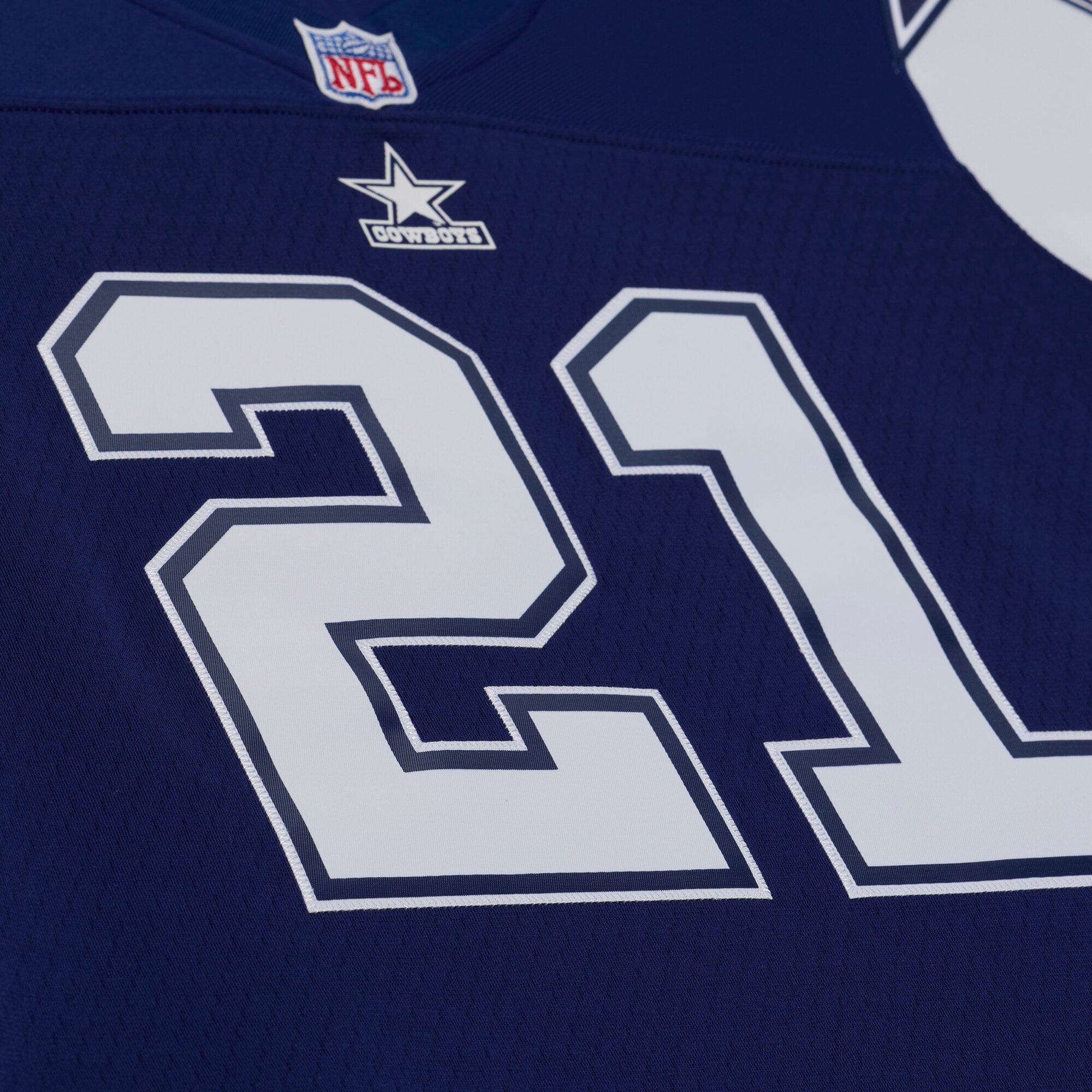 Big Tall Retired Dallas Cowboys Player Jersey Navy NFL Football Fan Wear