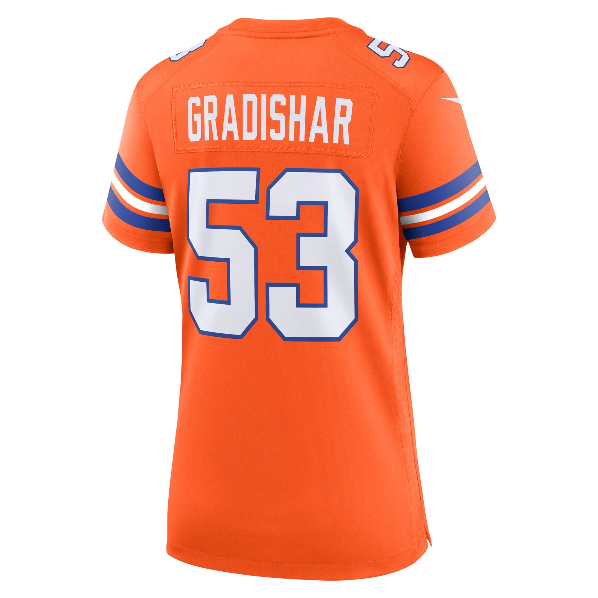 Randy Gradishar Retired Denver Broncos Game Jersey Orange NFL Football Fan Wear Randy Gradishar Retired