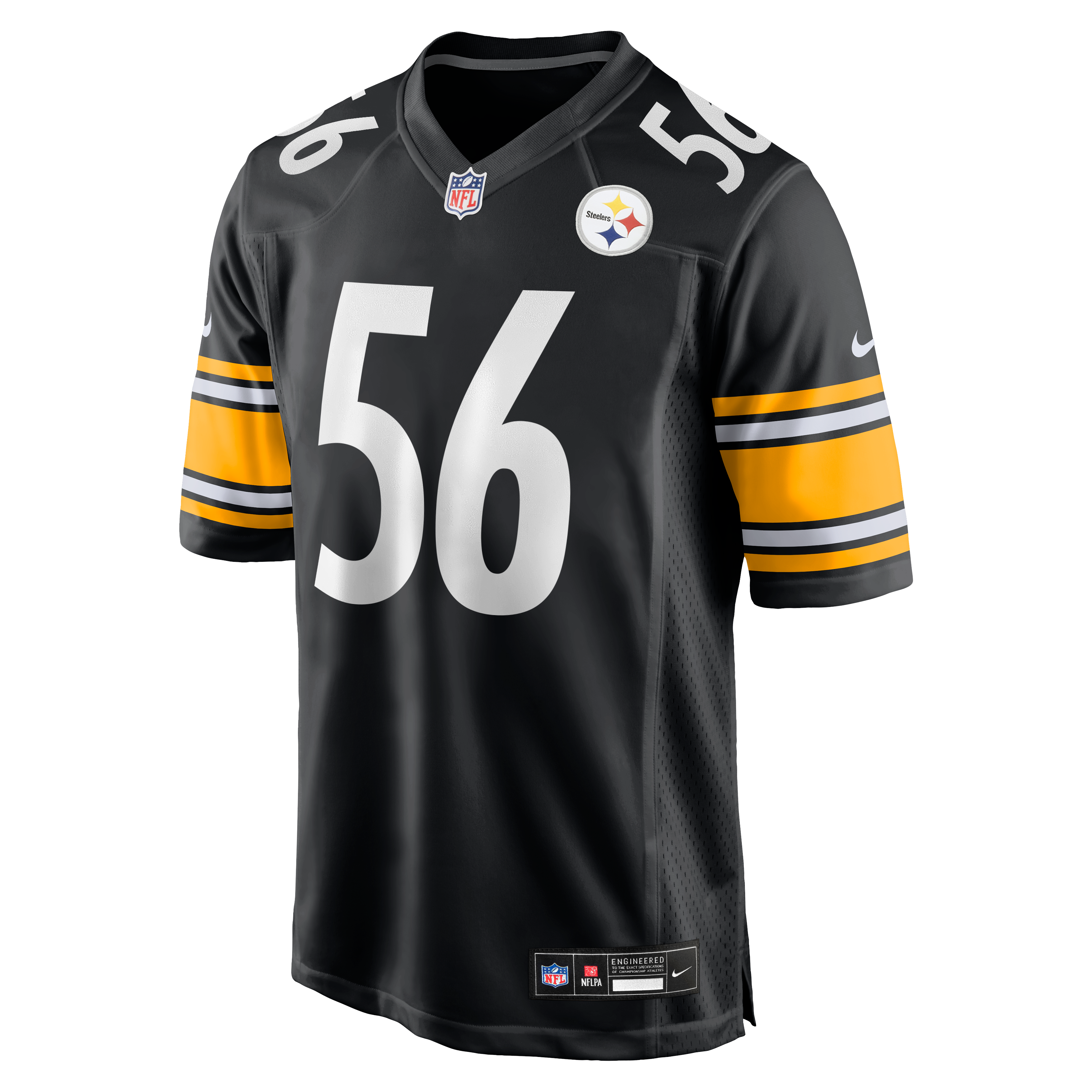 Alex Highsmith Pittsburgh Steelers Game Jersey Black NFL Football Fan Wear