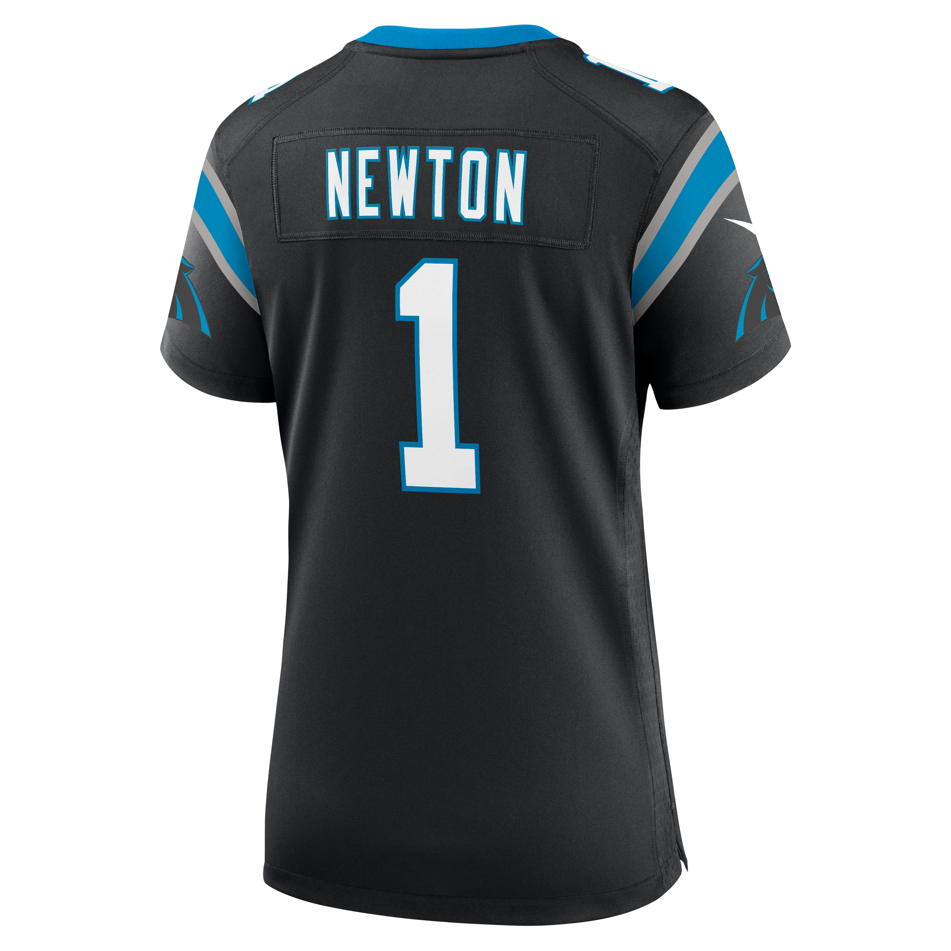 Cam Newton Retired Carolina Panthers Game Jersey Black NFL Football Fan Wear