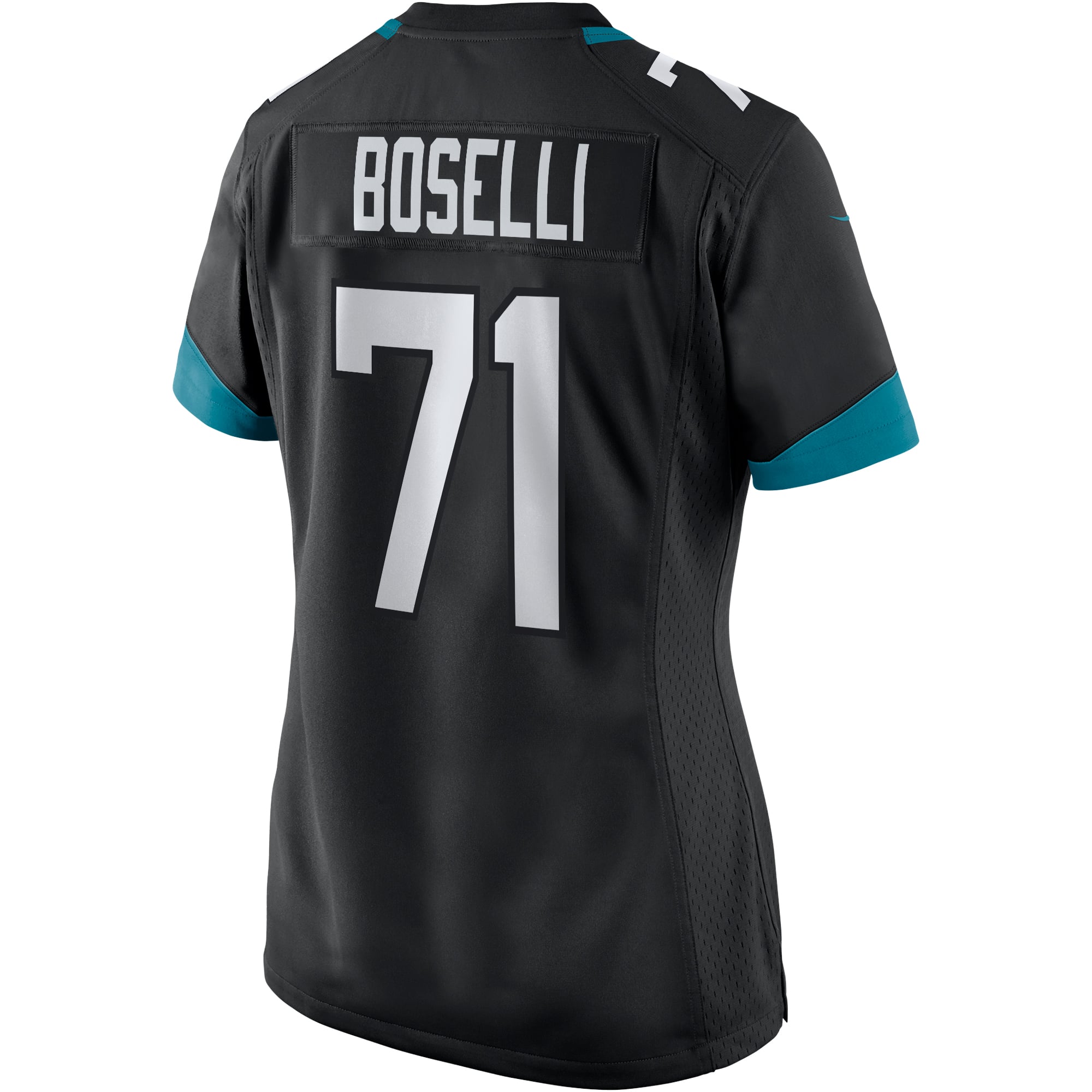 Retired Tony Boselli Jacksonville Jaguars Player Jersey Black NFL Football Fan Wear