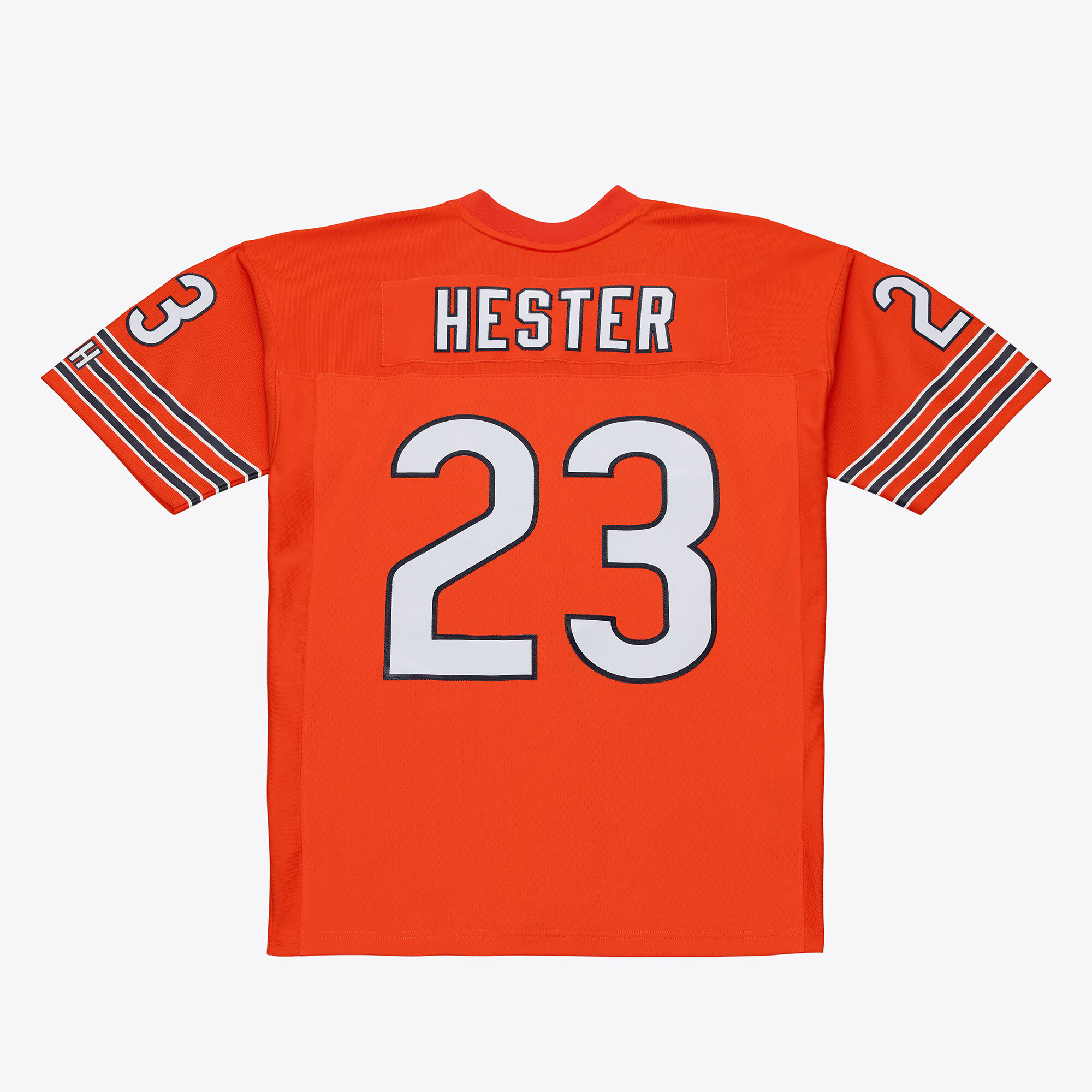 Devin Hester Dark Chicago Bears Player Jersey Orange NFL Football Fan Wear