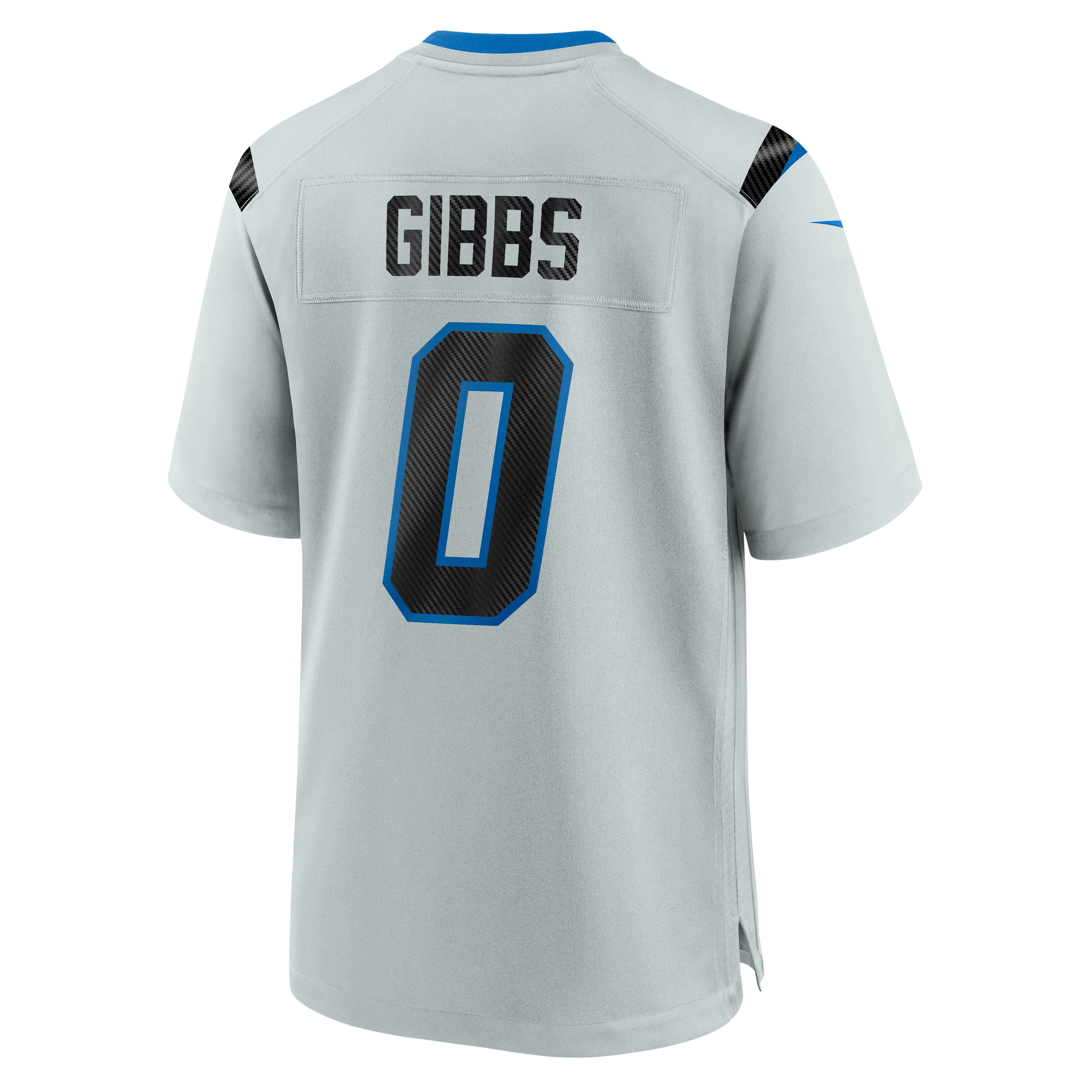 Jahmyr Gibbs Detroit Lions Game Jersey Silver NFL Football Fan Wear
