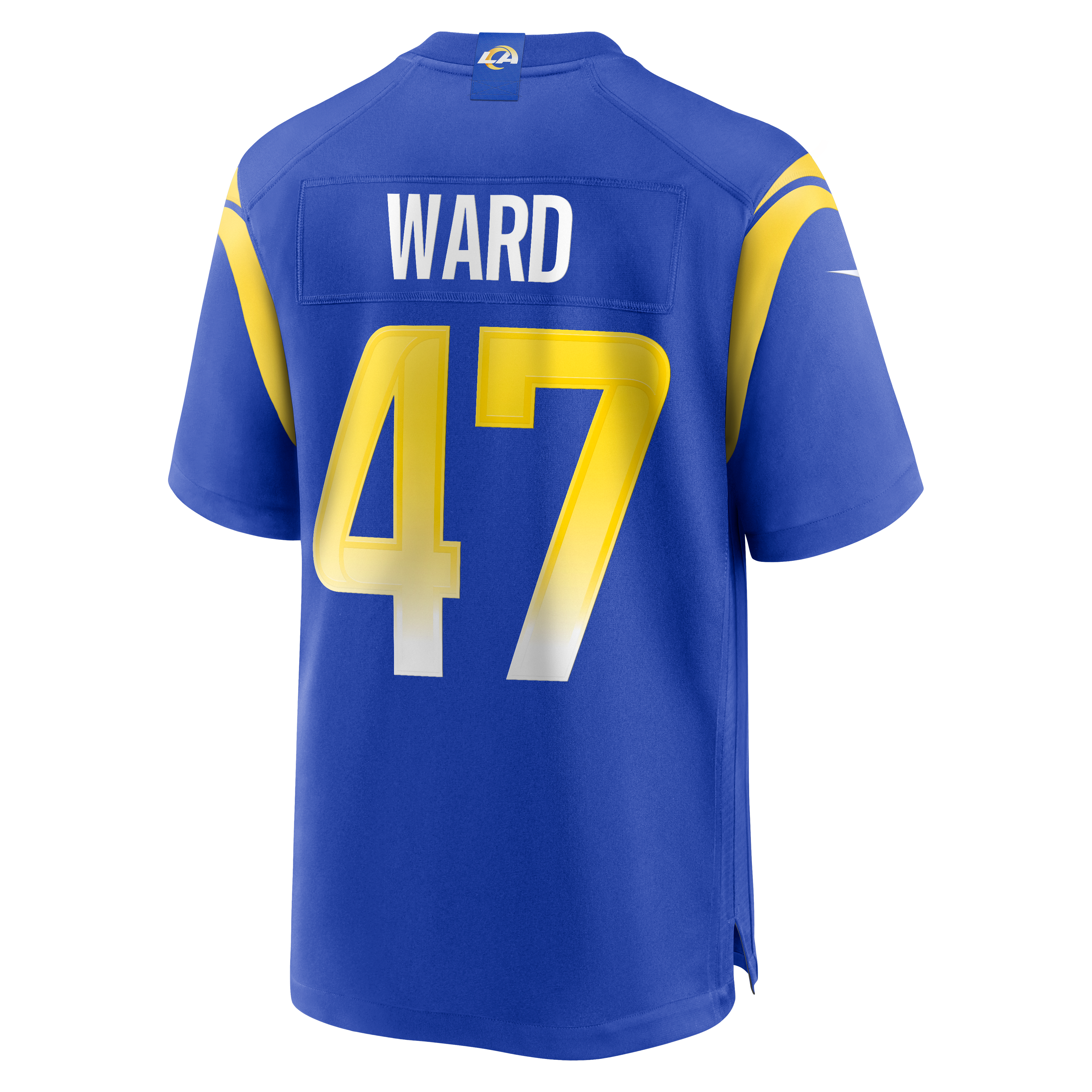 Alex Ward Los Angeles Rams Game Jersey Royal NFL Football Fan Wear