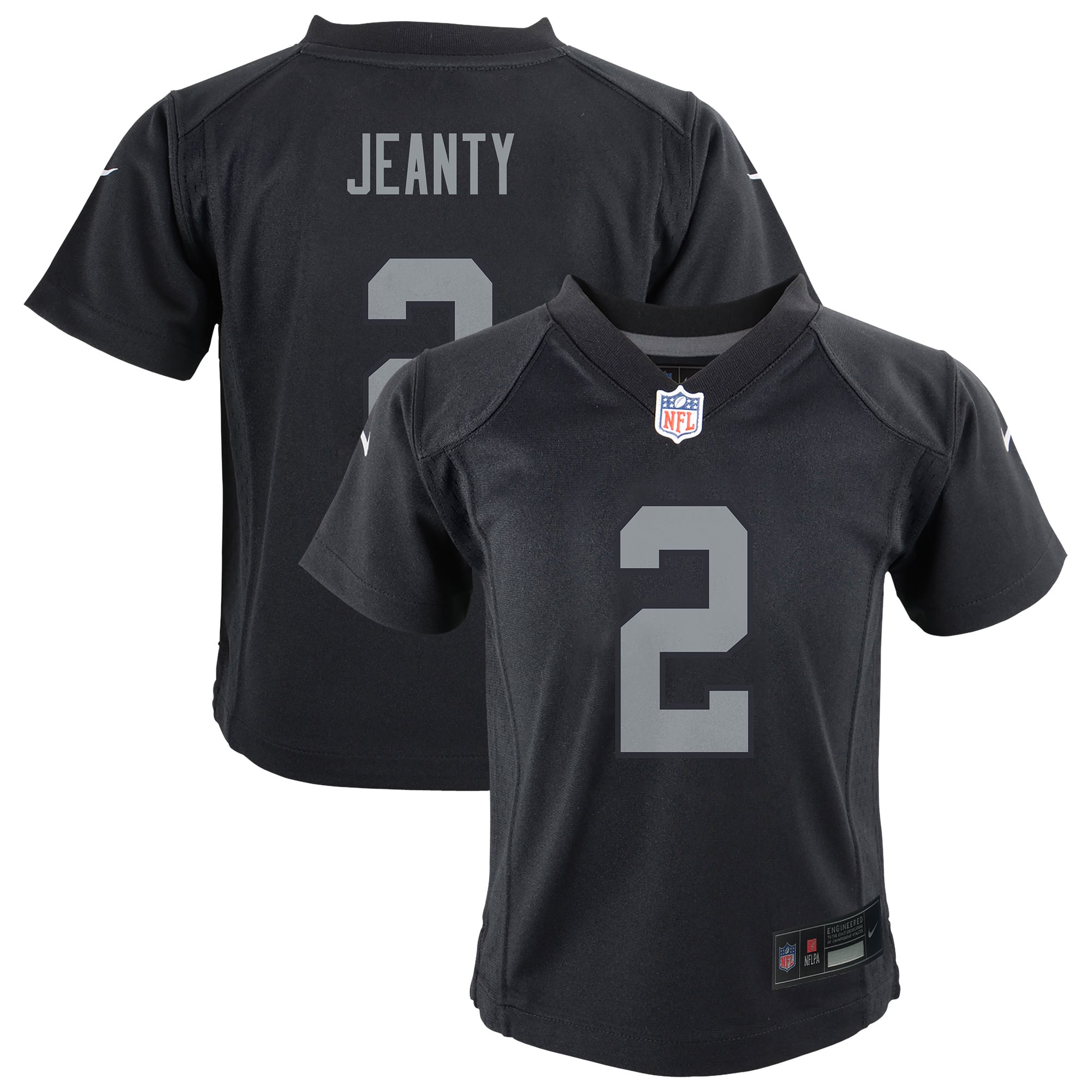 Ashton Jeanty Las Vegas Raiders Game Jersey Black NFL Football Fan Wear