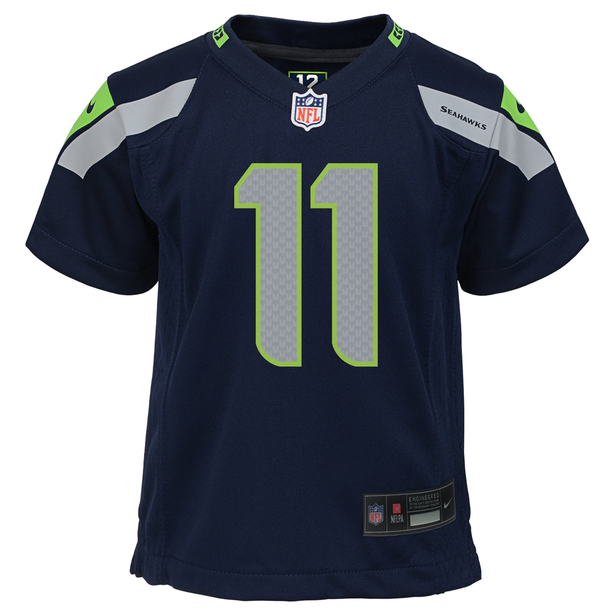 Geno Smith Seattle Seahawks Alternate Jersey Royal NFL Football Fan Wear