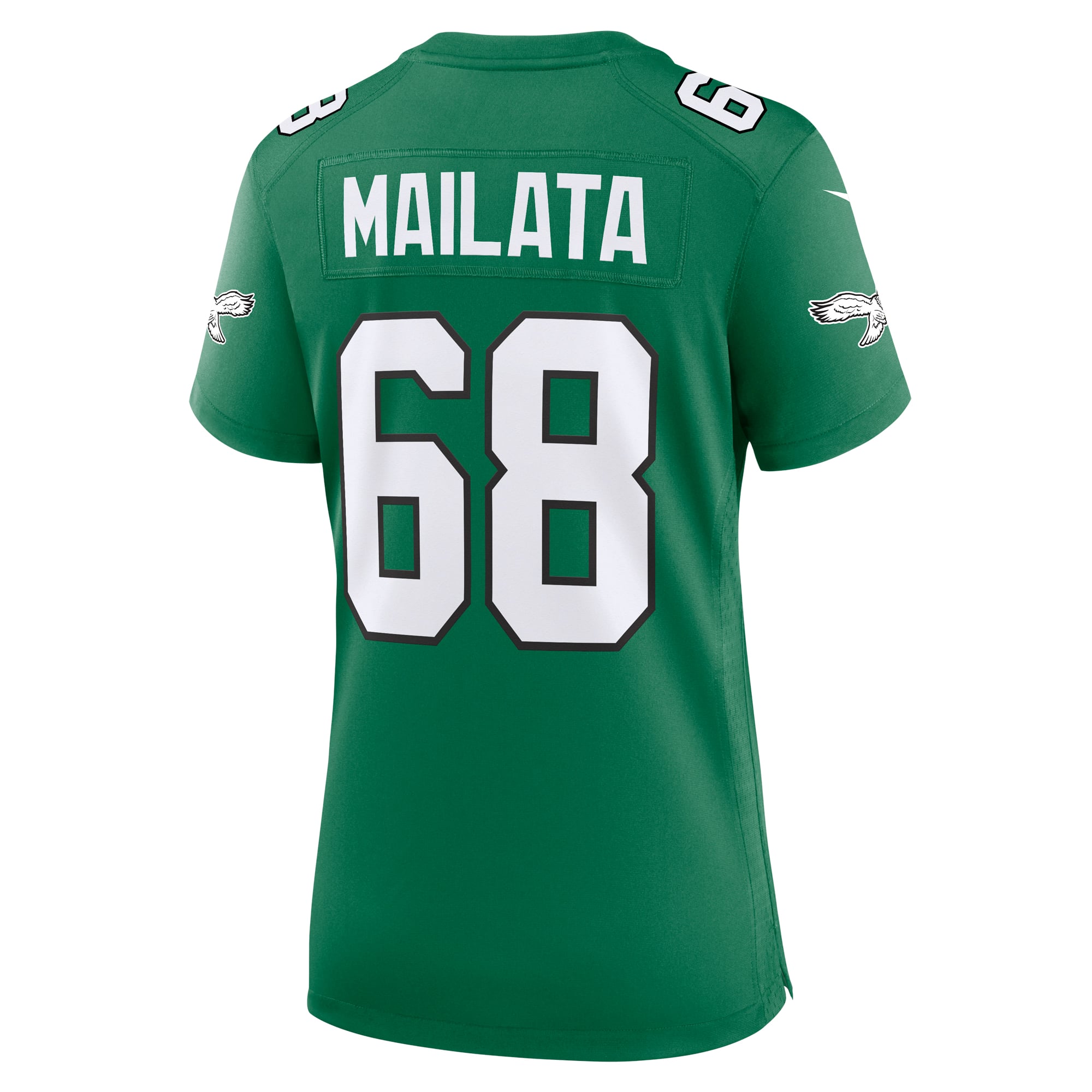 Jordan Mailata Philadelphia Eagles Game Jersey Kelly Green NFL Football Fan Wear