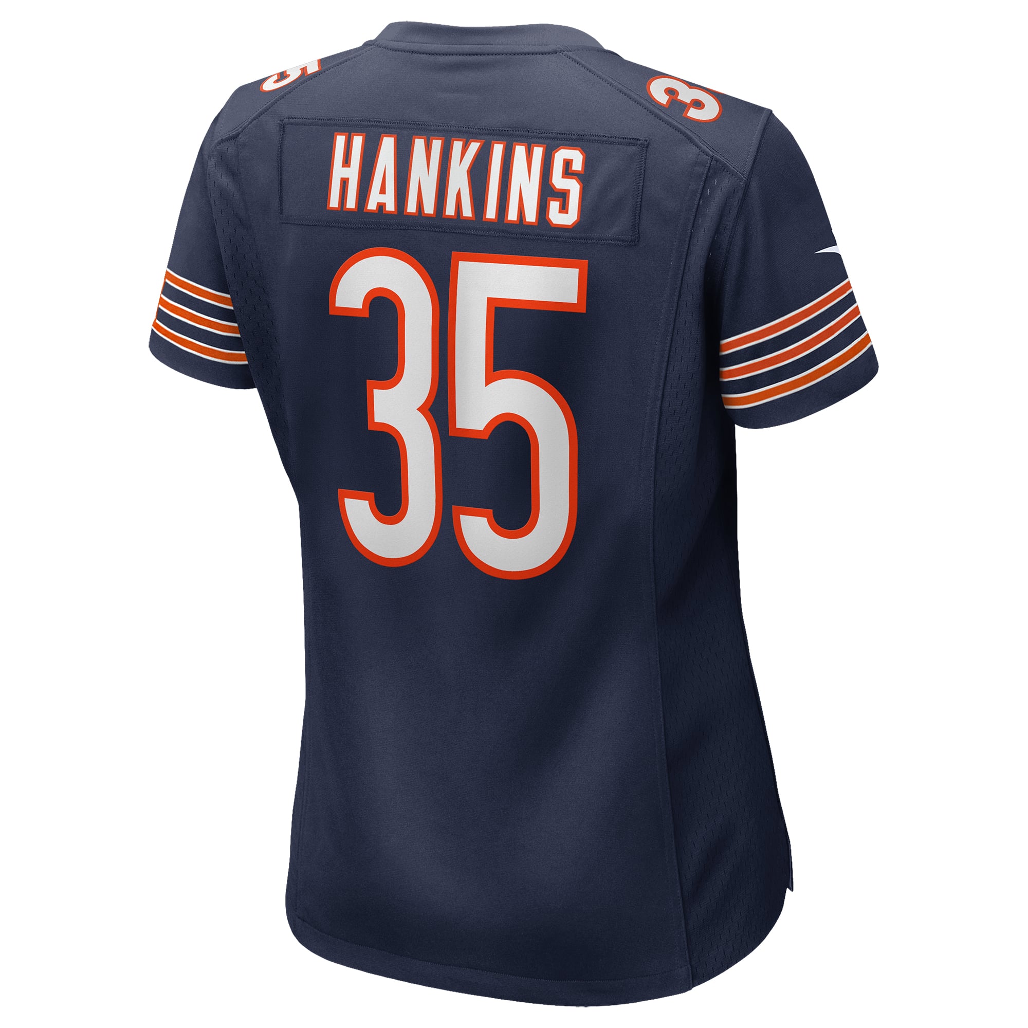 Deion Hankins Chicago Bears Game Jersey Navy NFL Football Fan Wear