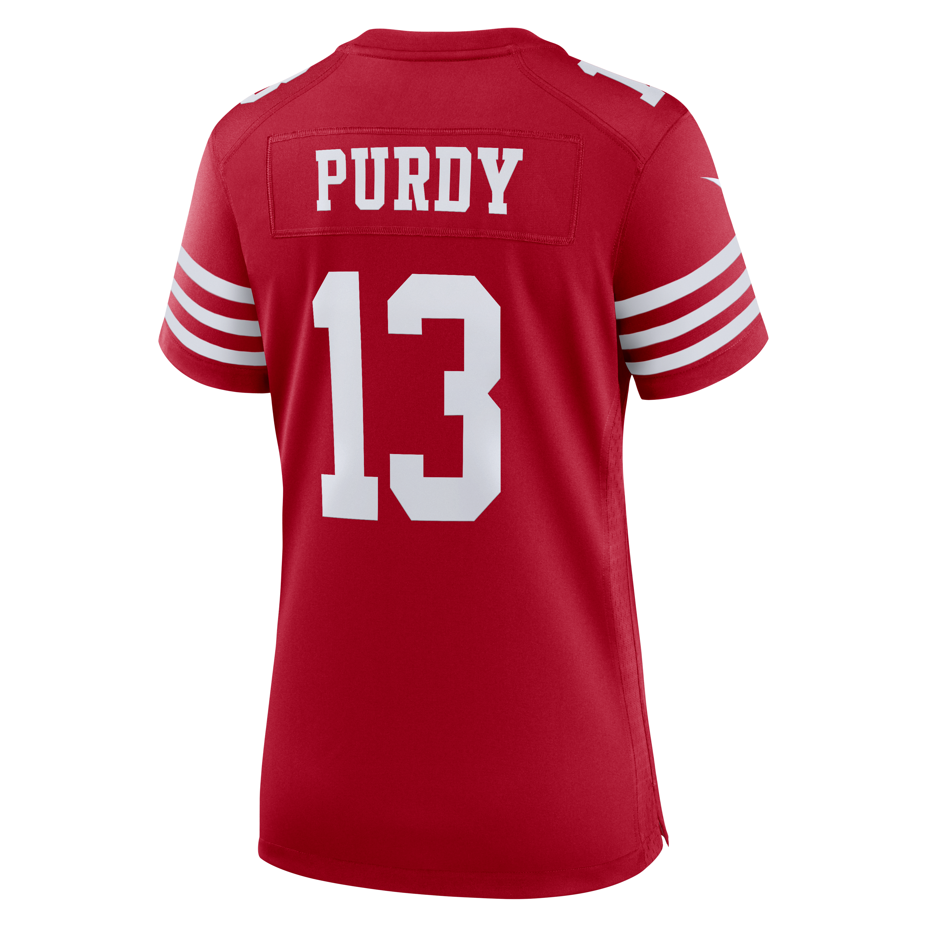 Brock Purdy San Francisco 49ers Game Jersey Scarlet NFL Football Fan Wear Brock Purdy