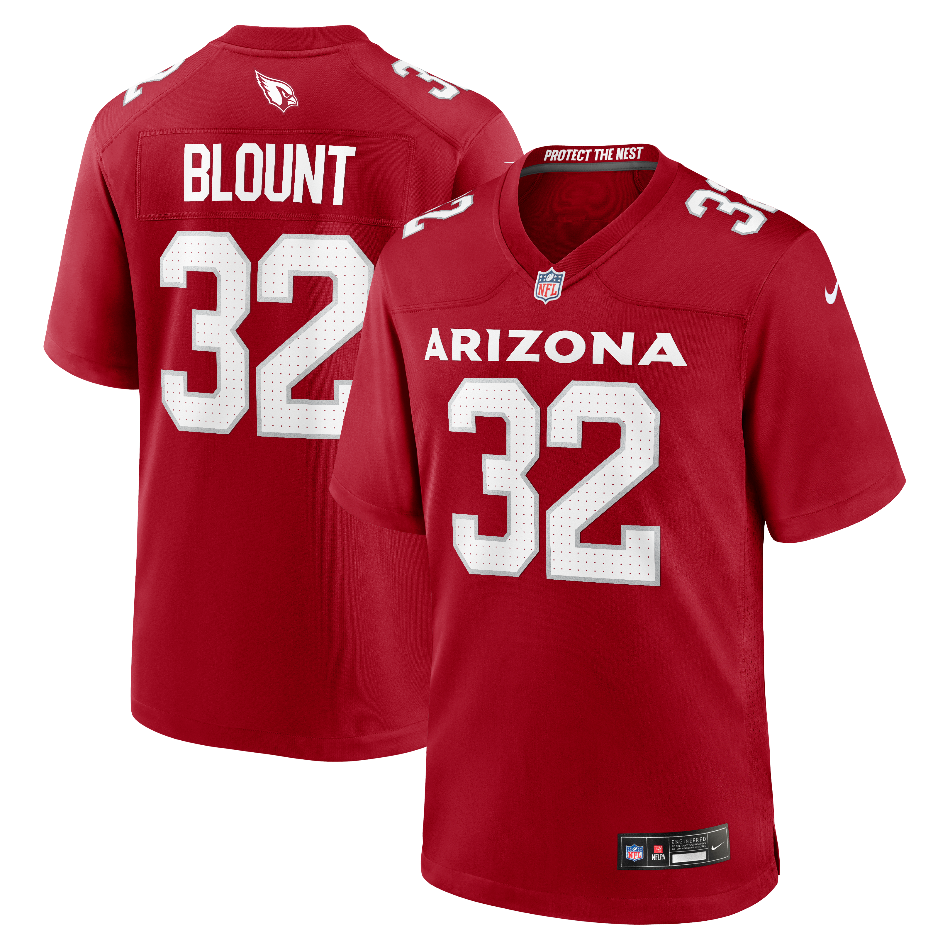 Joey Blount Arizona Cardinals Game Jersey Cardinal NFL Football Fan Wear