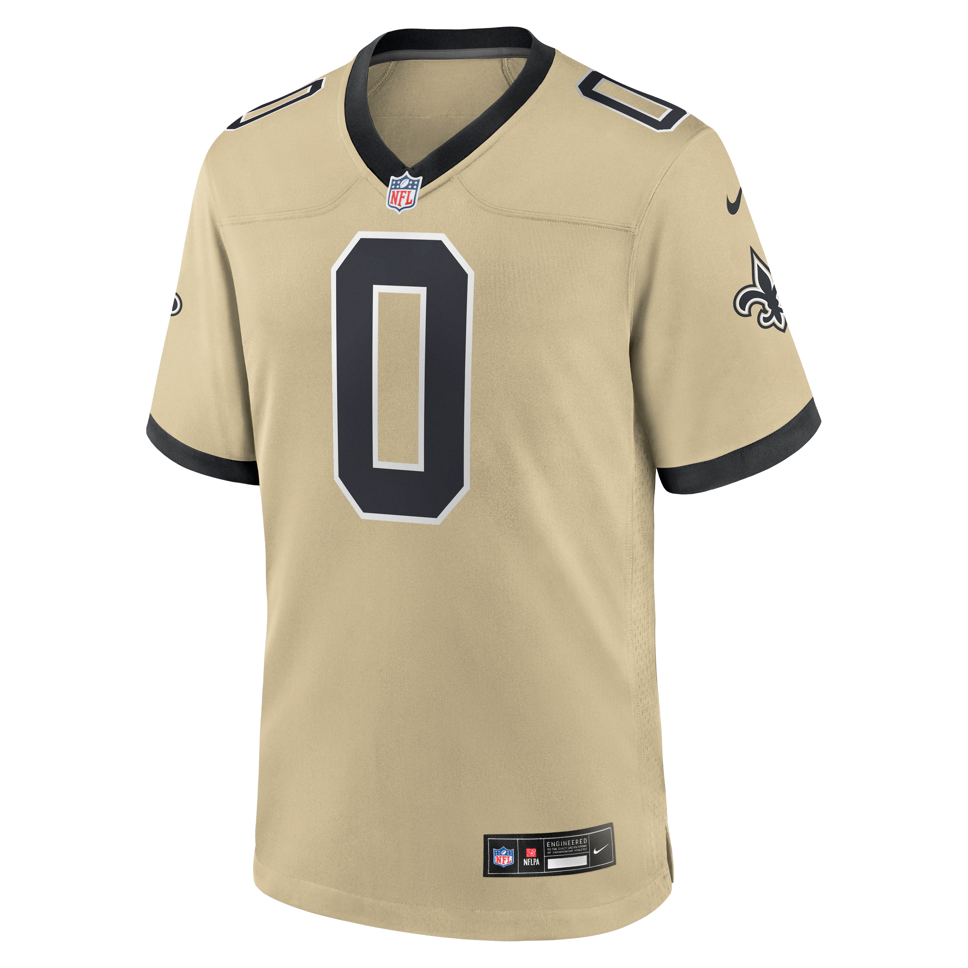 Jordyn Tyson New Orleans Saints Game Jersey Gold NFL Football Fan Wear