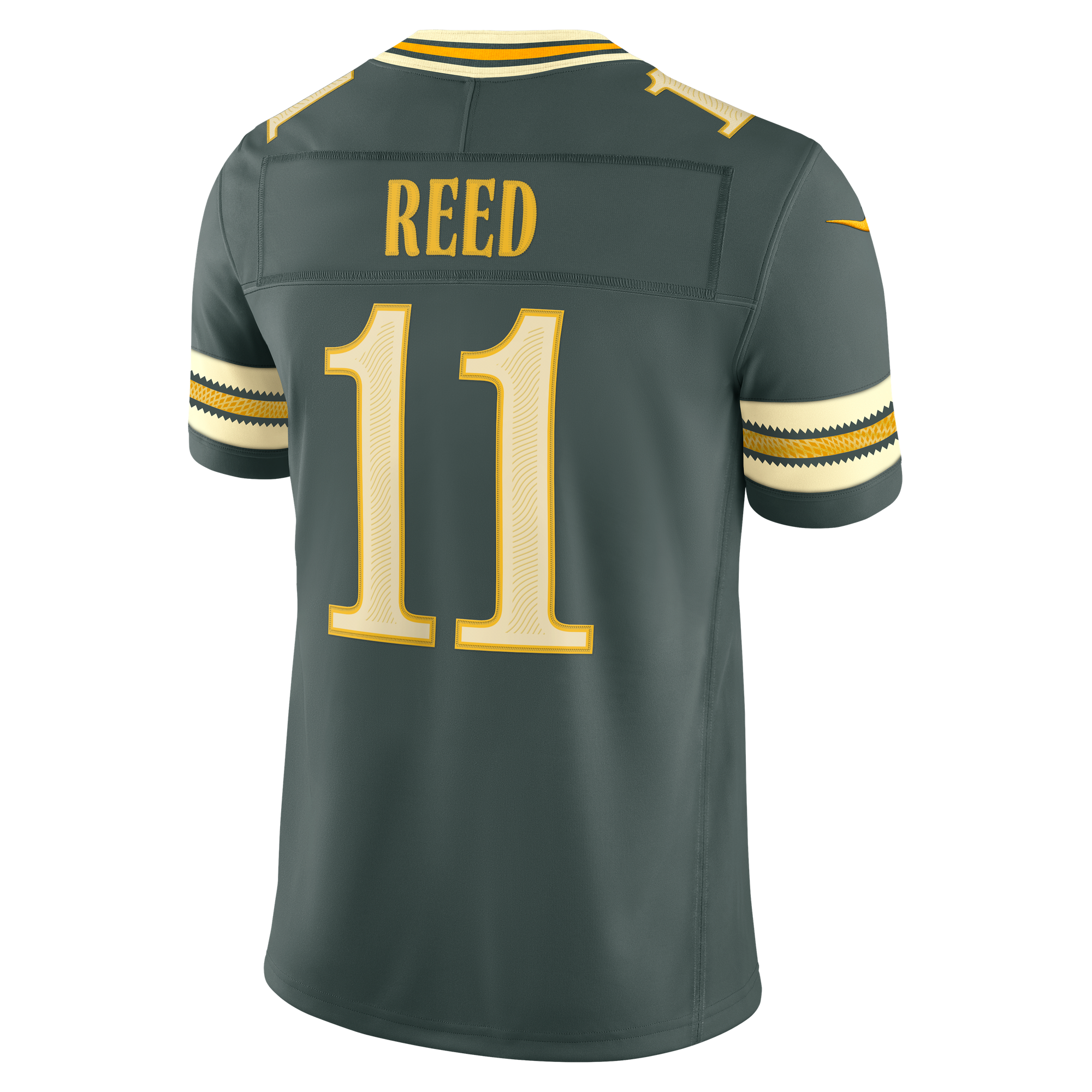 Jayden Reed Green Bay Packers Game Jersey Green NFL Football Fan Wear