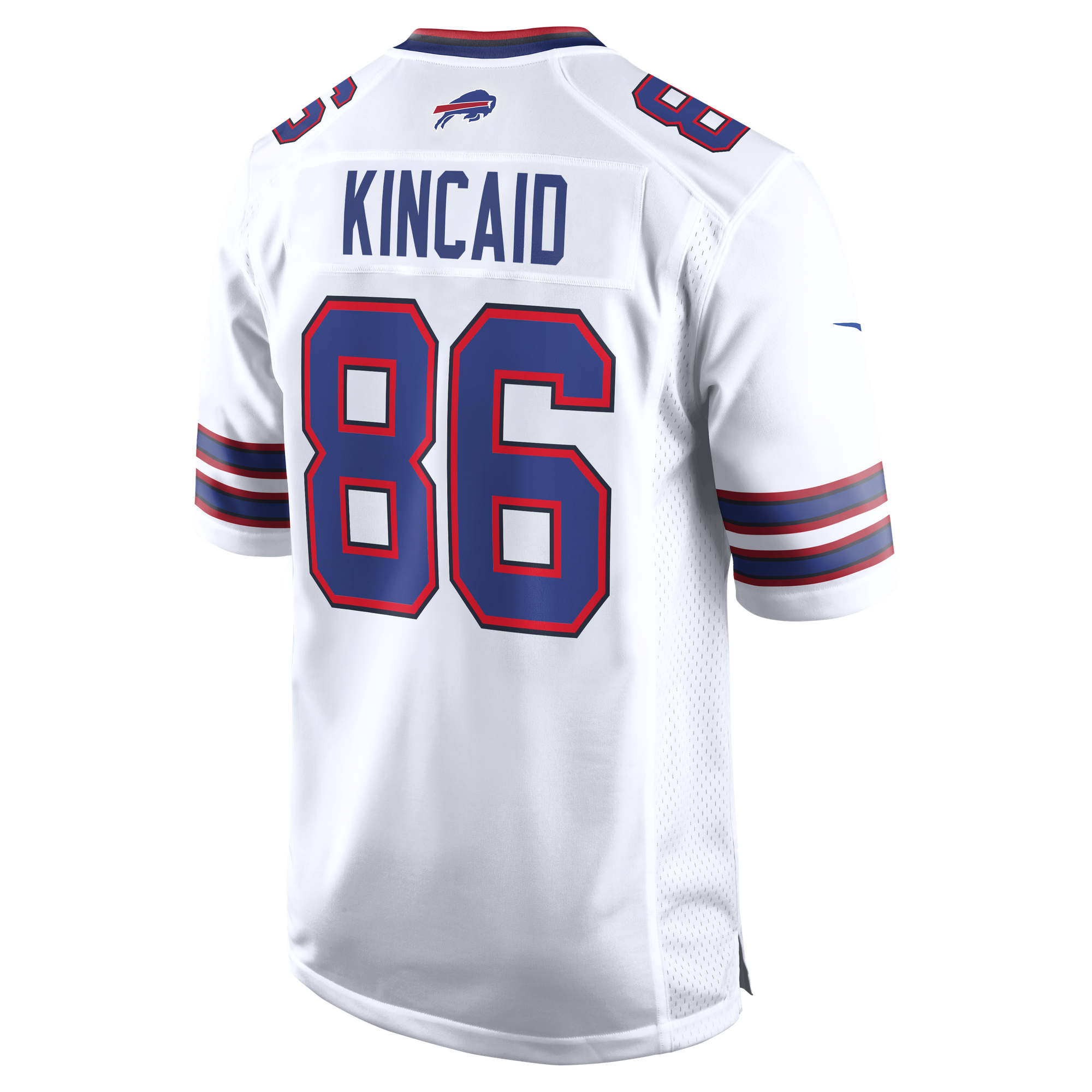 Dalton Kincaid Buffalo Bills Game Jersey White NFL Football Fan Wear Dalton Kincaid