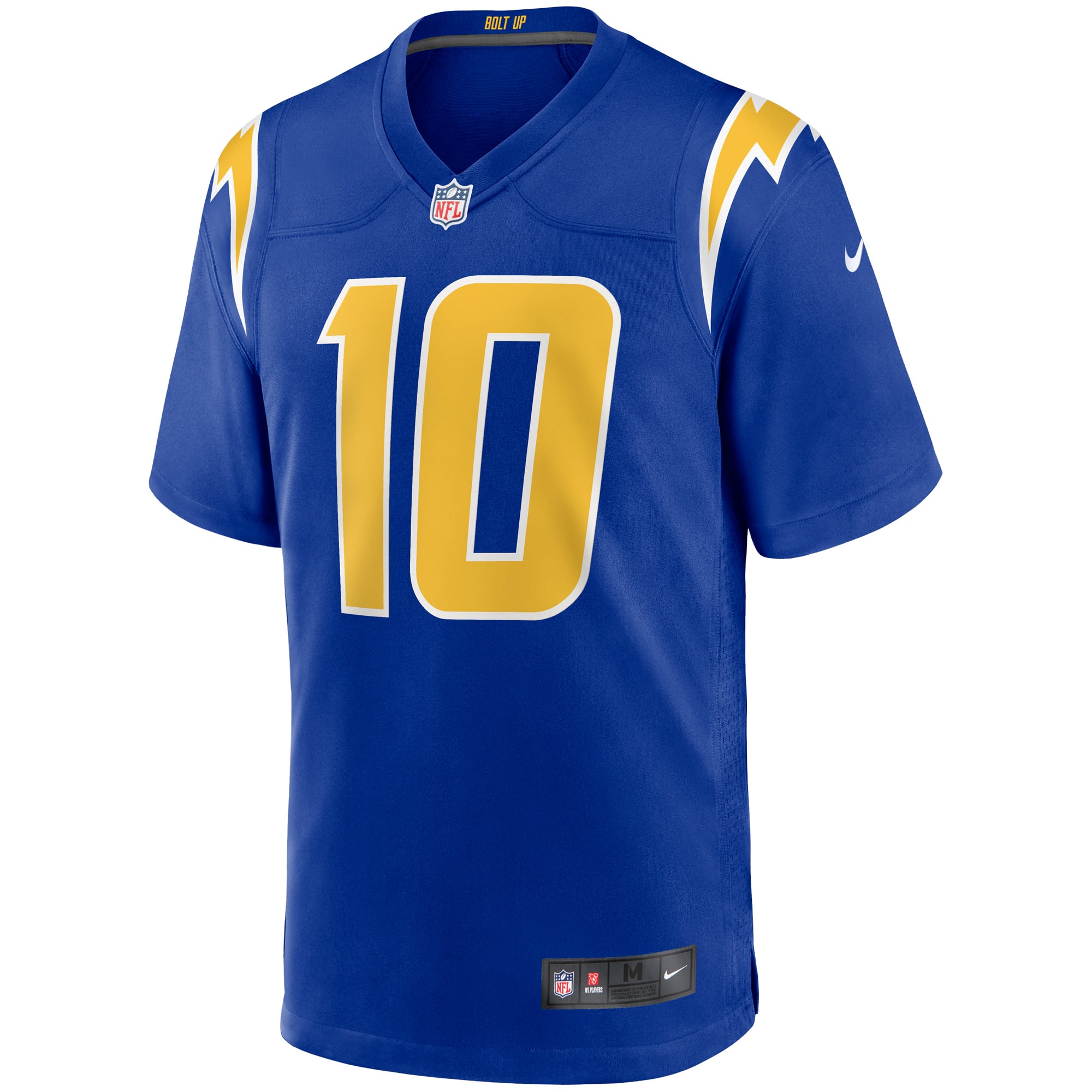 Justin Herbert Los Angeles Chargers Alternate Jersey Royal NFL Football Fan Wear Justin Herbert