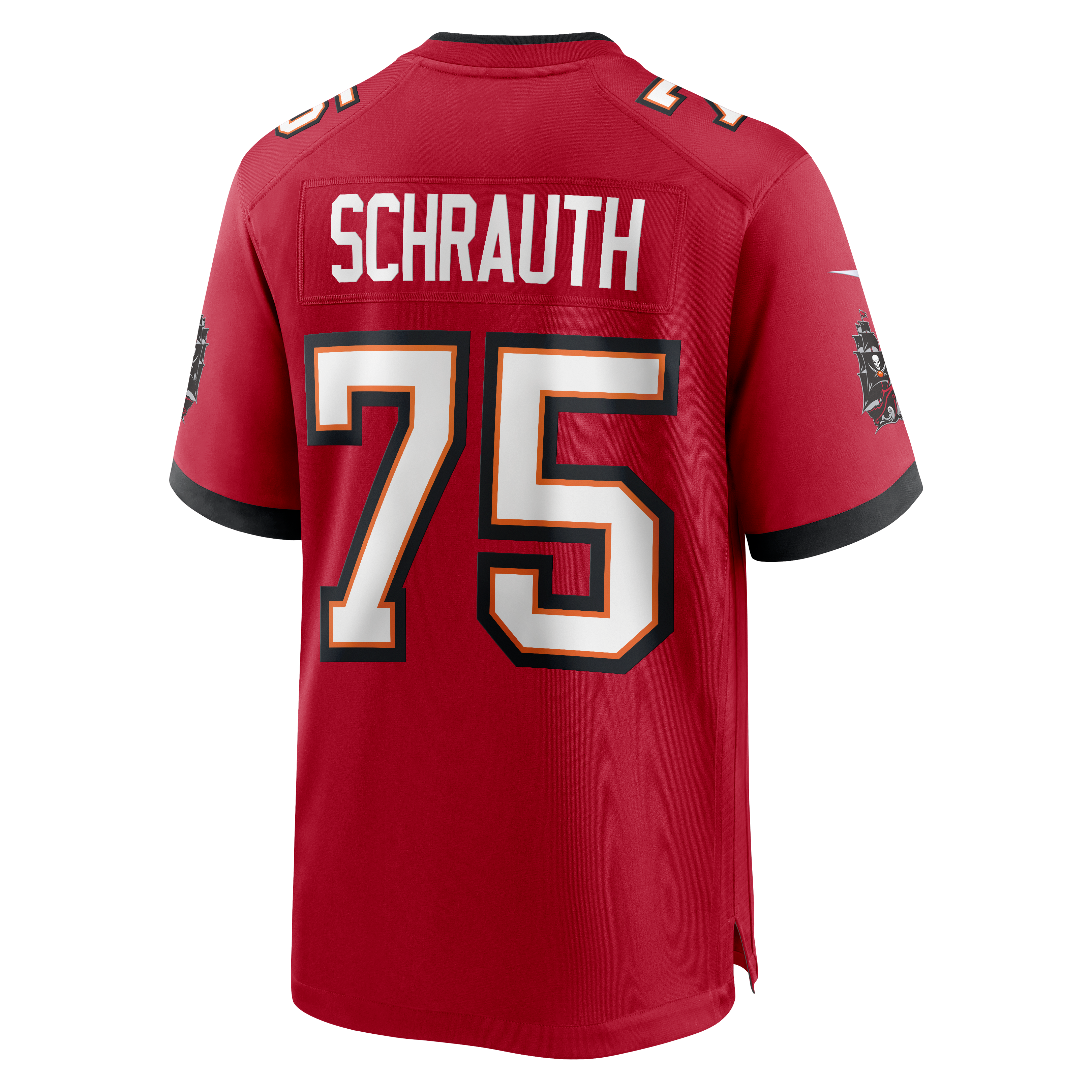 Billy Schrauth Tampa Bay Buccaneers Game Jersey Red NFL Football Fan Wear
