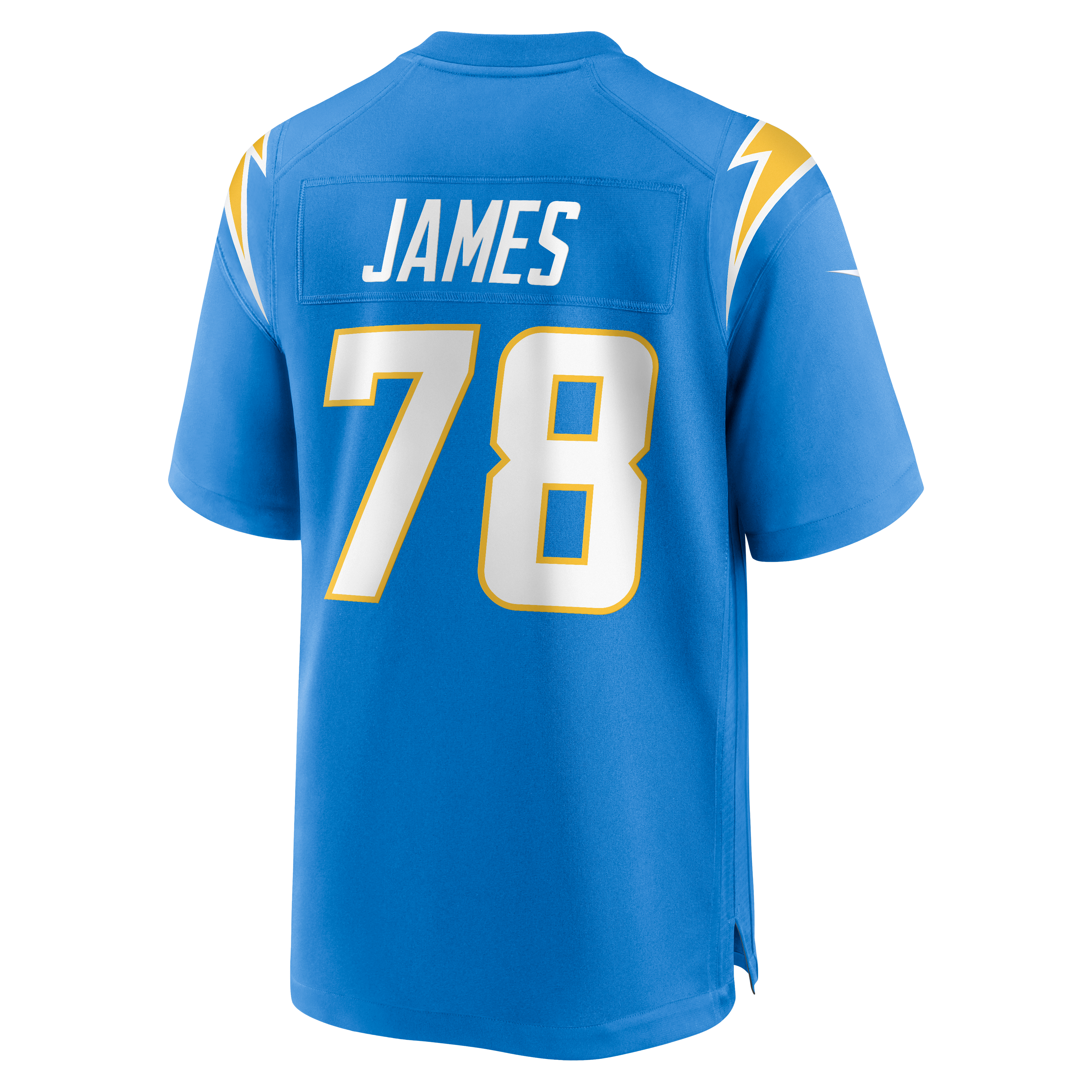 Andre James Los Angeles Chargers Game Jersey Powder Blue NFL Football Fan Wear