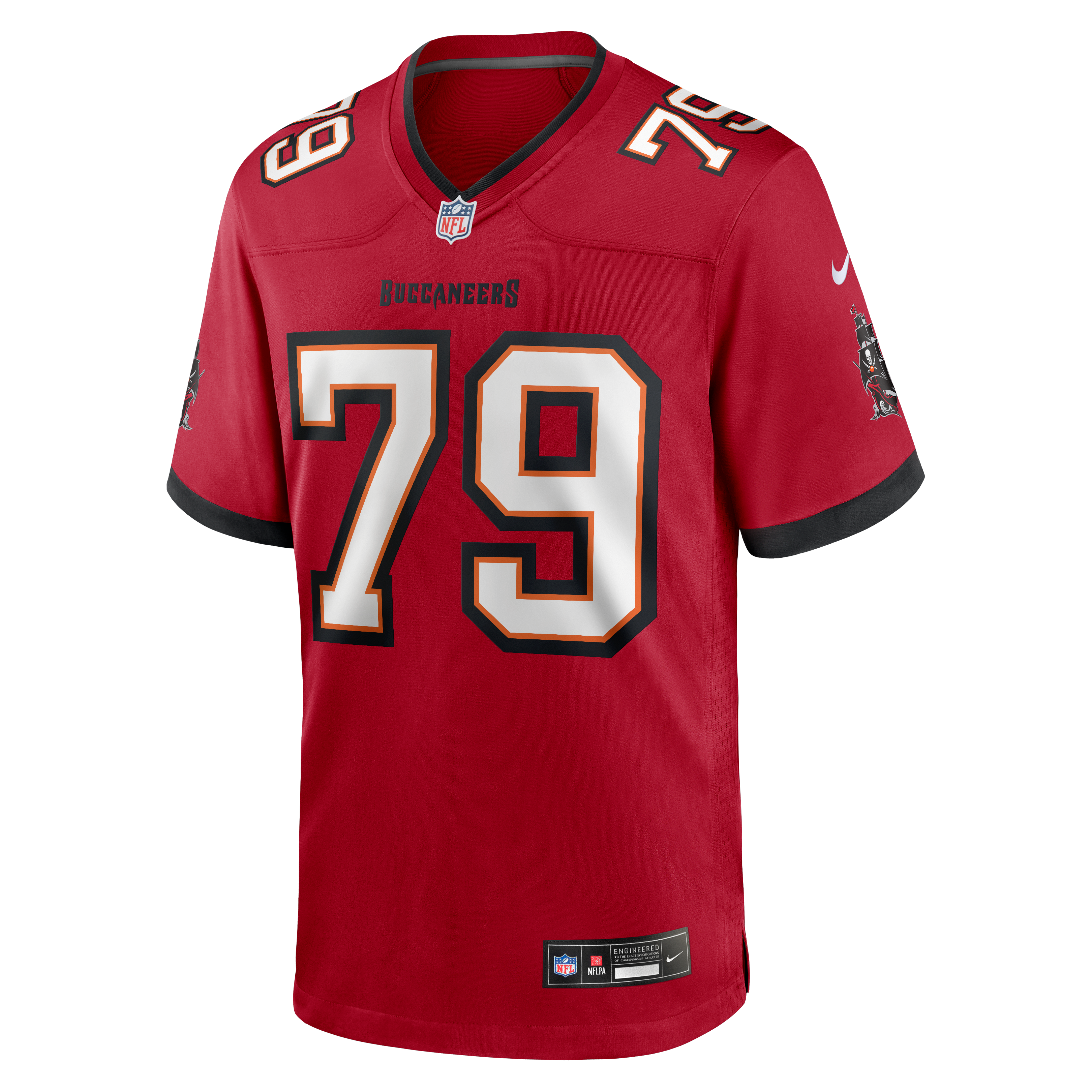 Elijah Klein Tampa Bay Buccaneers Game Jersey Red NFL Football Fan Wear Elijah Klein