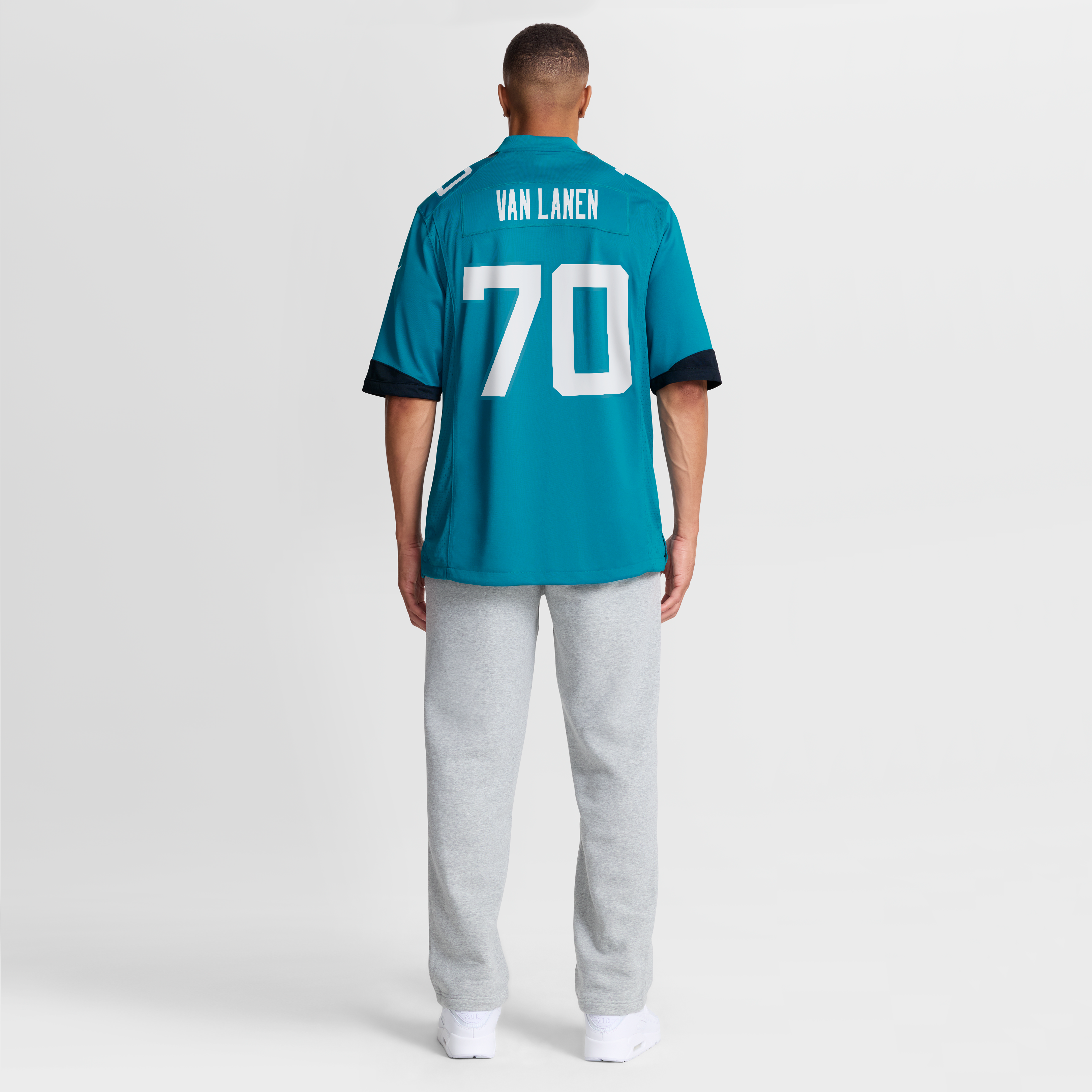 Cole Van Lanen Jacksonville Jaguars Player Jersey Teal NFL Football Fan Wear