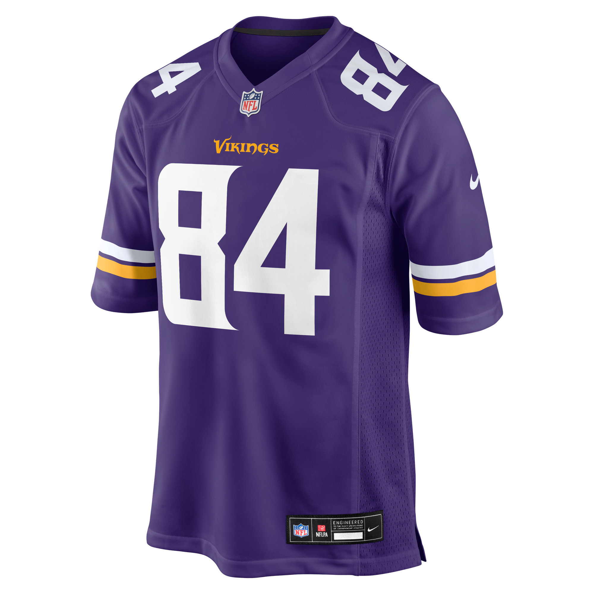 Retired Randy Moss Minnesota Vikings Player Jersey Purple NFL Football Fan Wear