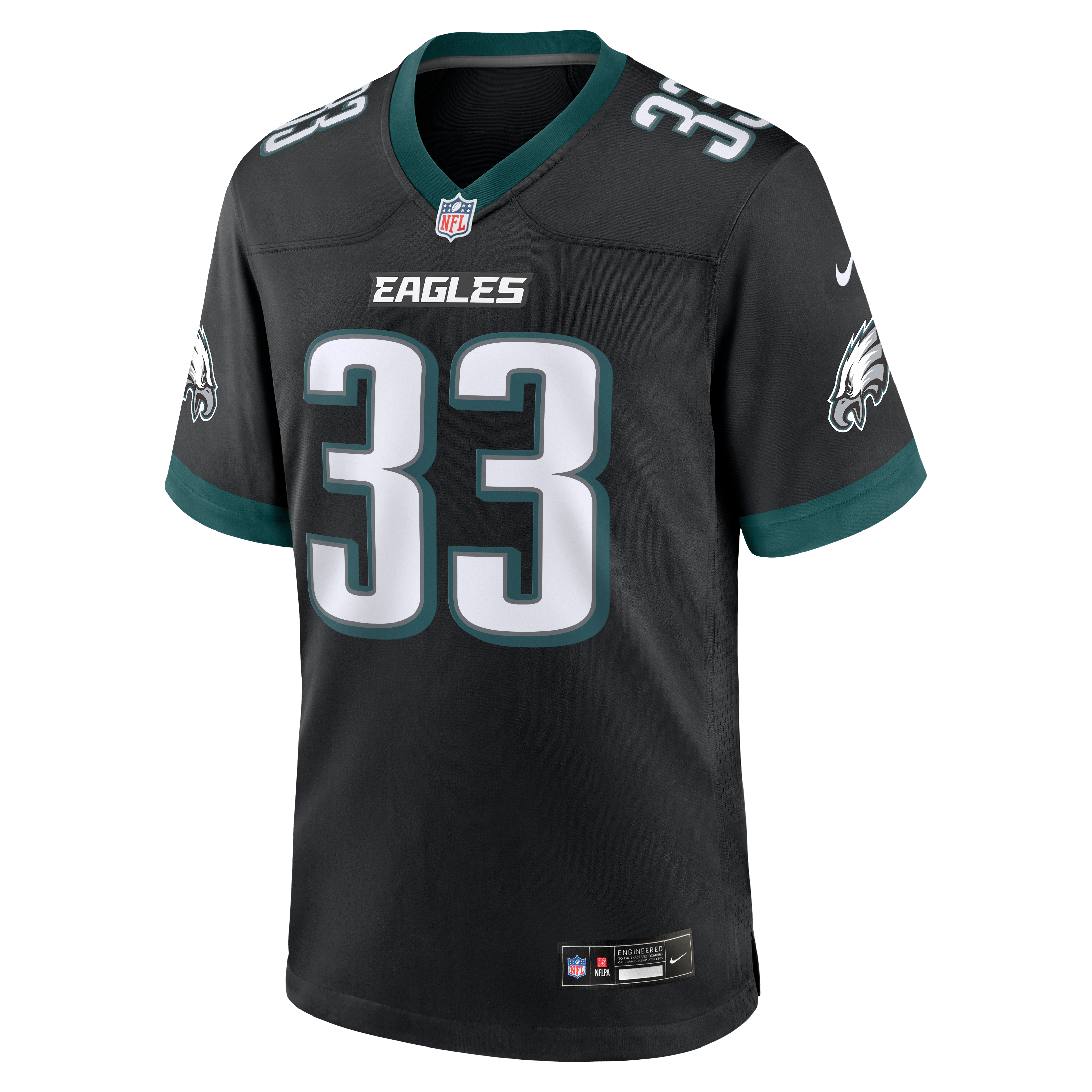 Cooper DeJean Philadelphia Eagles Game Jersey Black NFL Football Fan Wear Cooper DeJean