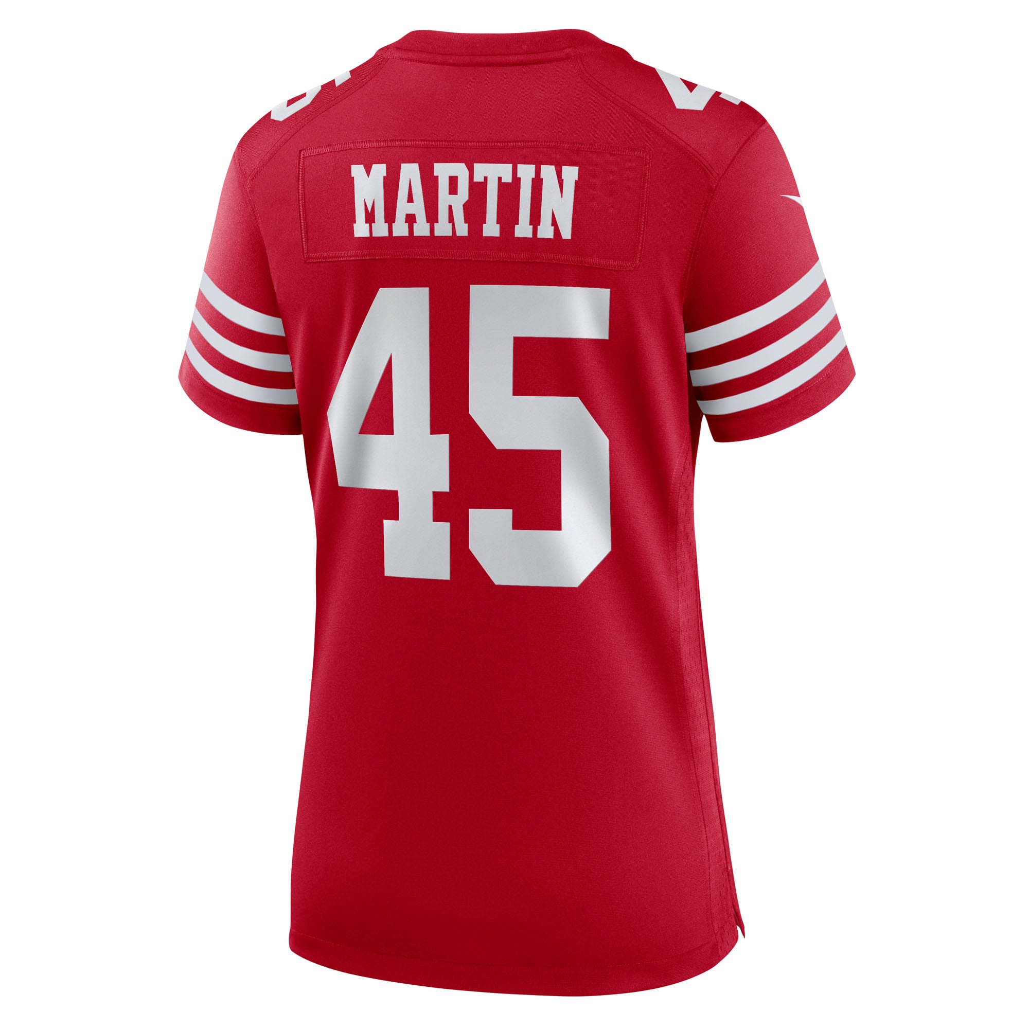 Nick Martin San Francisco 49ers Game Jersey Scarlet NFL Football Fan Wear Nick Martin