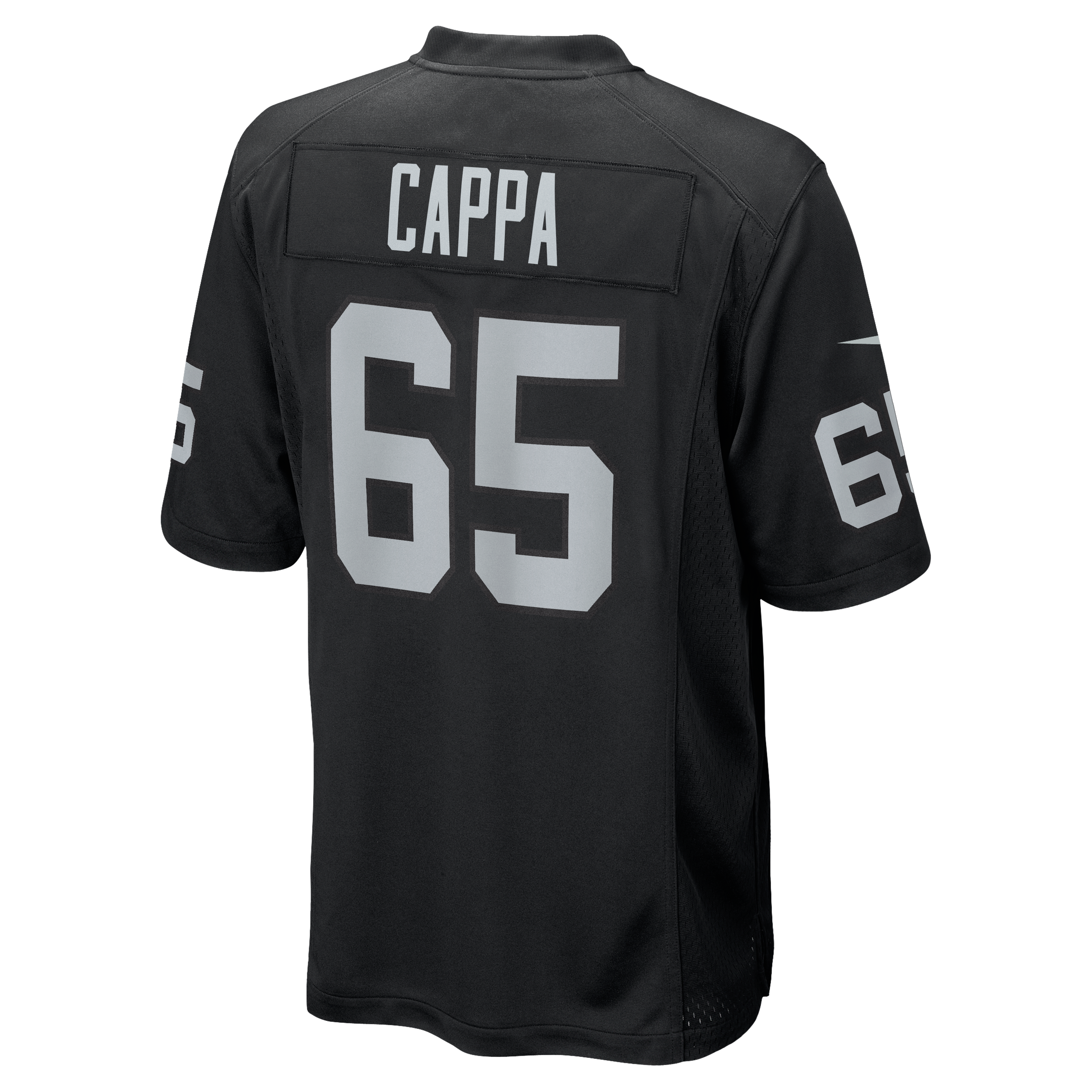 Alex Cappa Las Vegas Raiders Game Jersey Black NFL Football Fan Wear