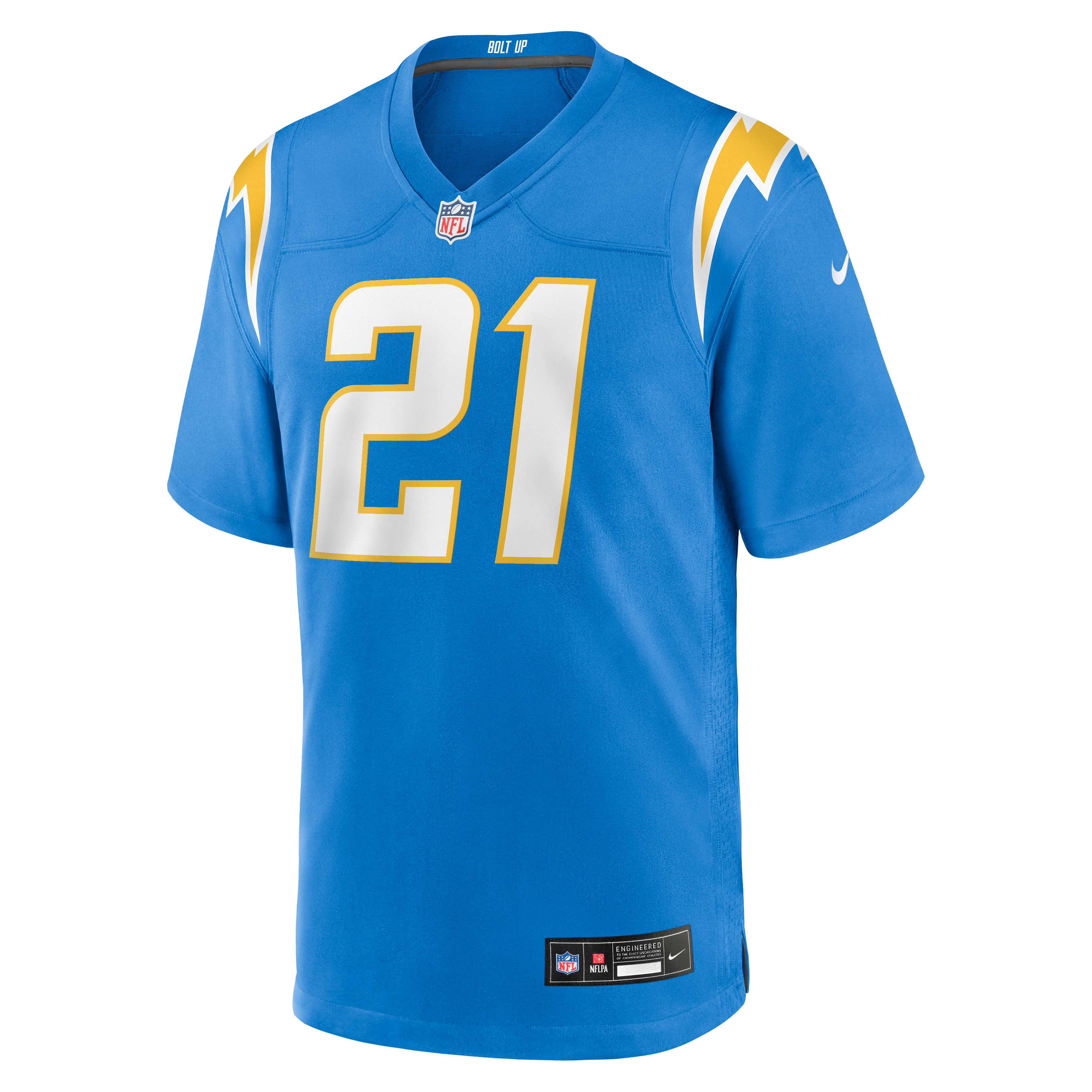 John Hadl Retired Los Angeles Chargers Player Jersey Powder Blue NFL Football Fan Wear John Hadl Retired